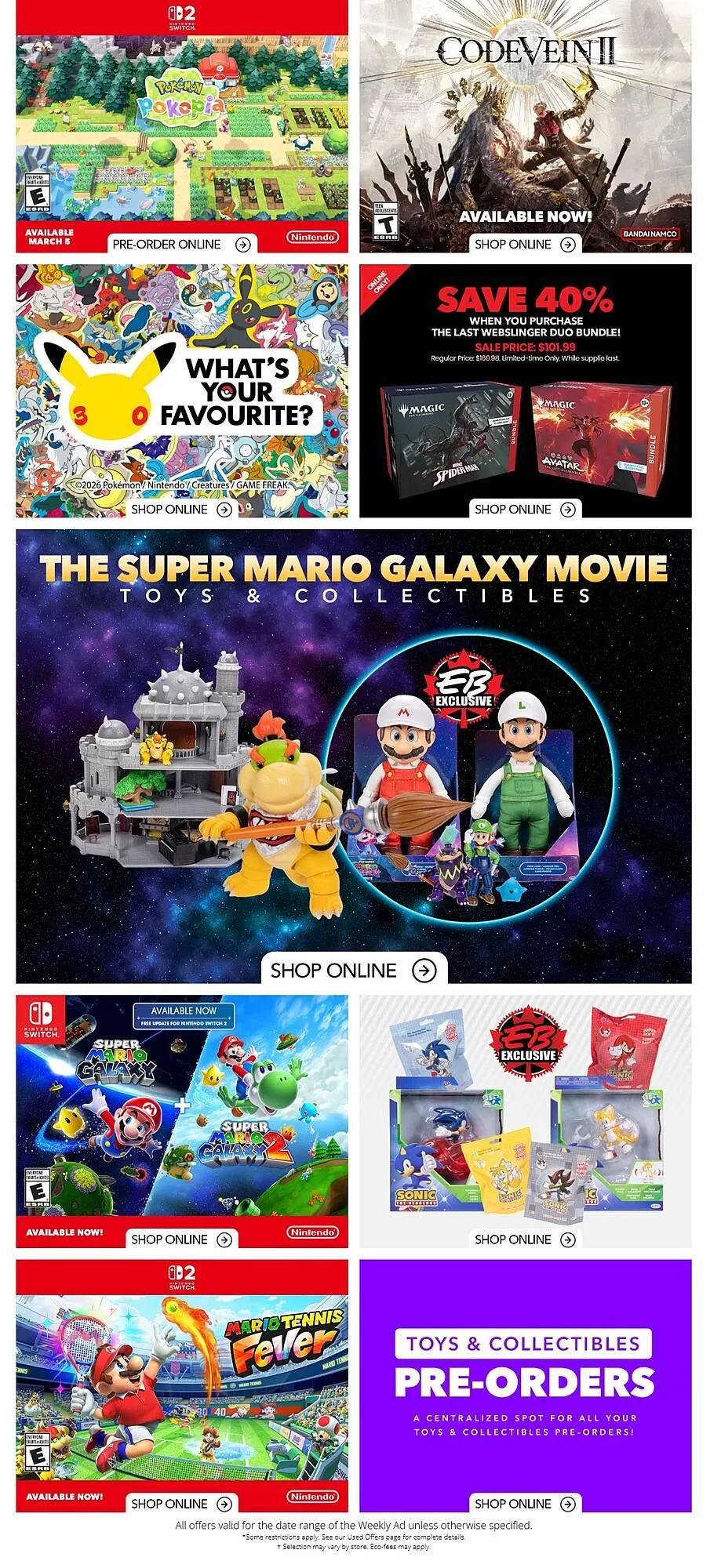 EB Games flyer from February 26 to March 4 2026 - flyer page 2