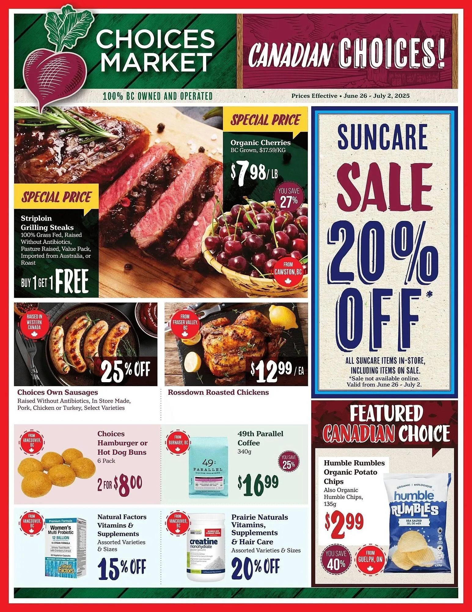 Choices Market flyer - 1