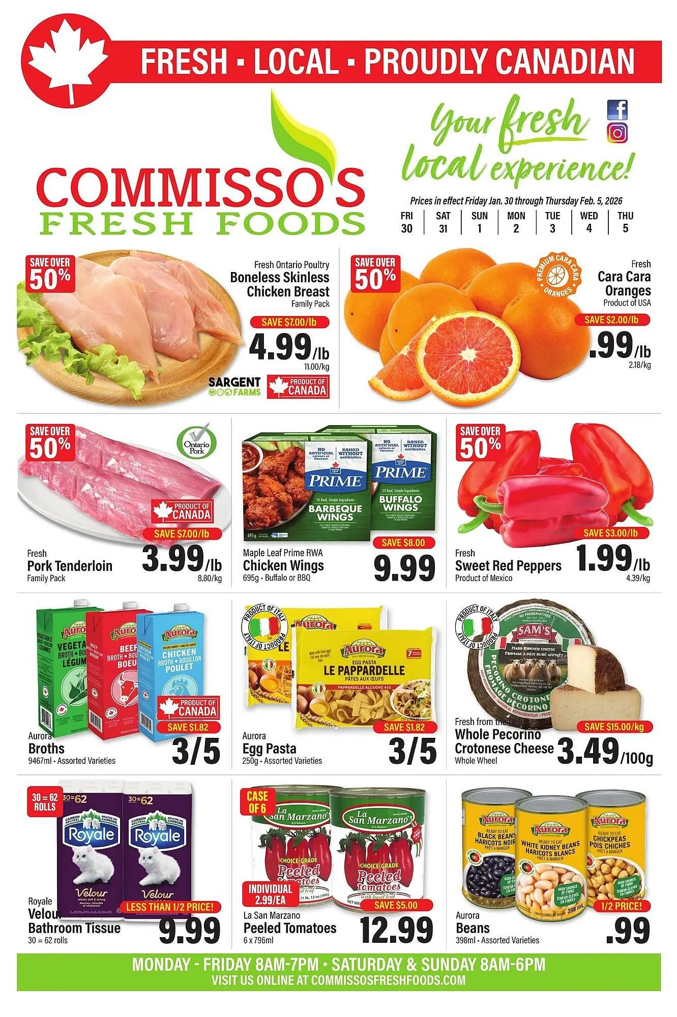 Commissos Fresh Foods flyer - 1