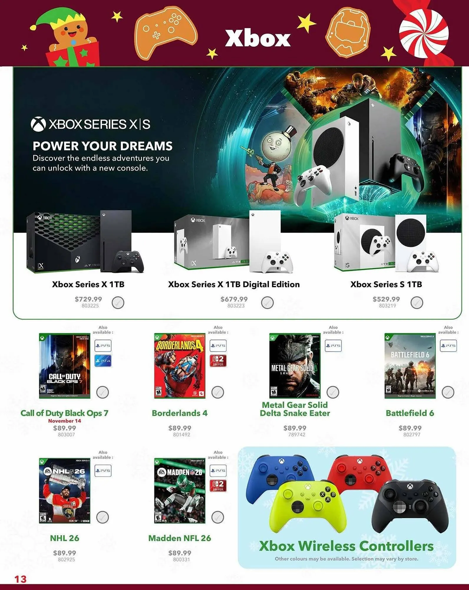 GameStop flyer from November 3 to November 6 2025 - flyer page 14