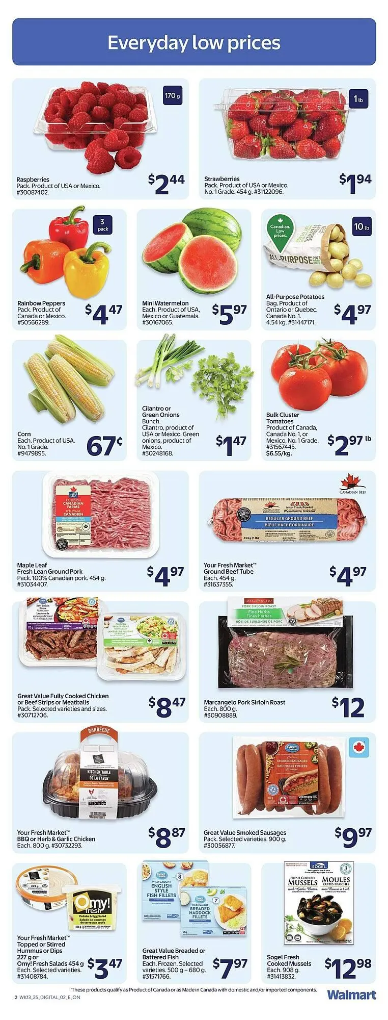 Walmart flyer from April 24 to May 1 2025 - flyer page 3