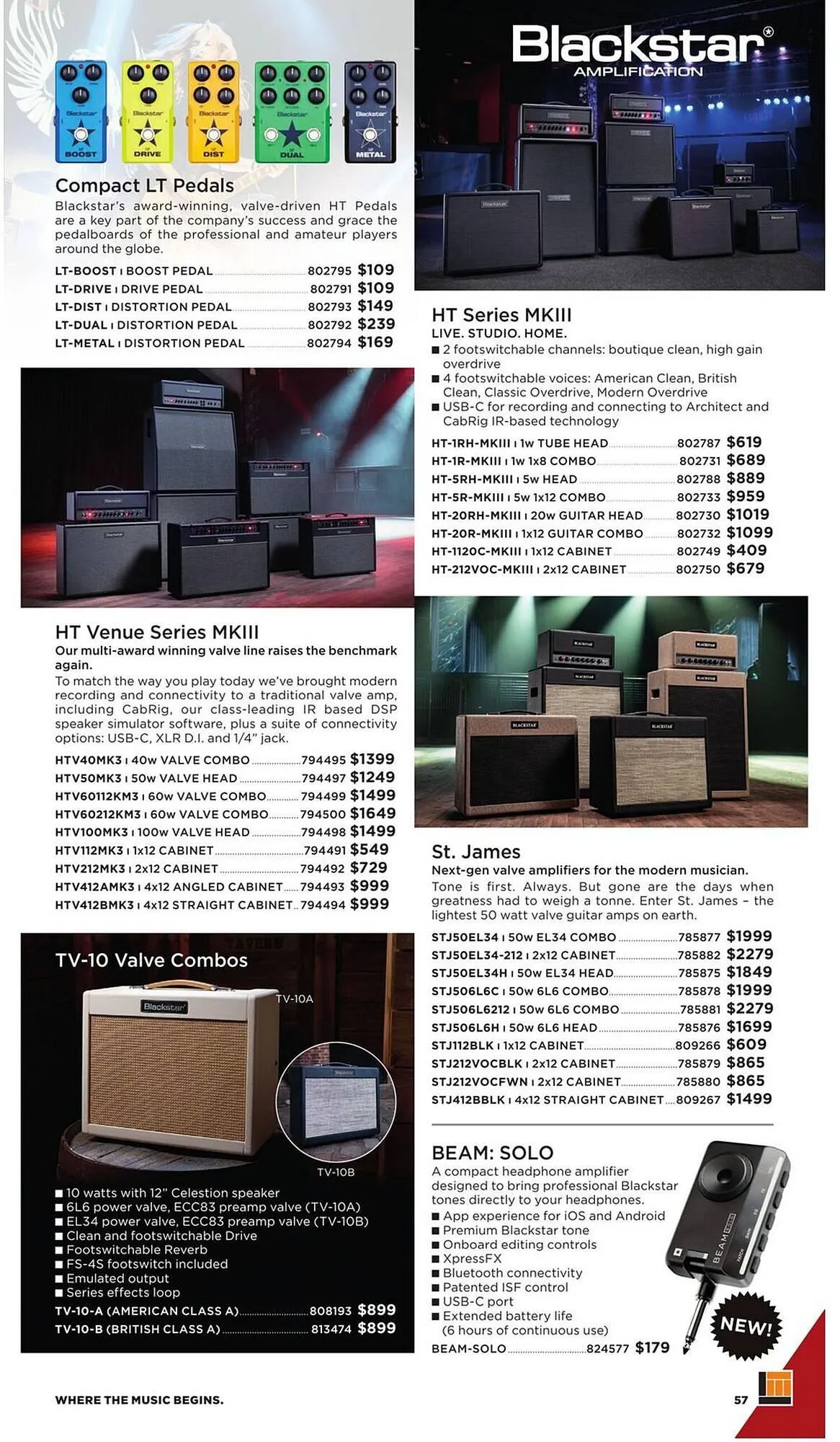 Long & McQuade flyer from November 5 to July 31 2026 - flyer page 57