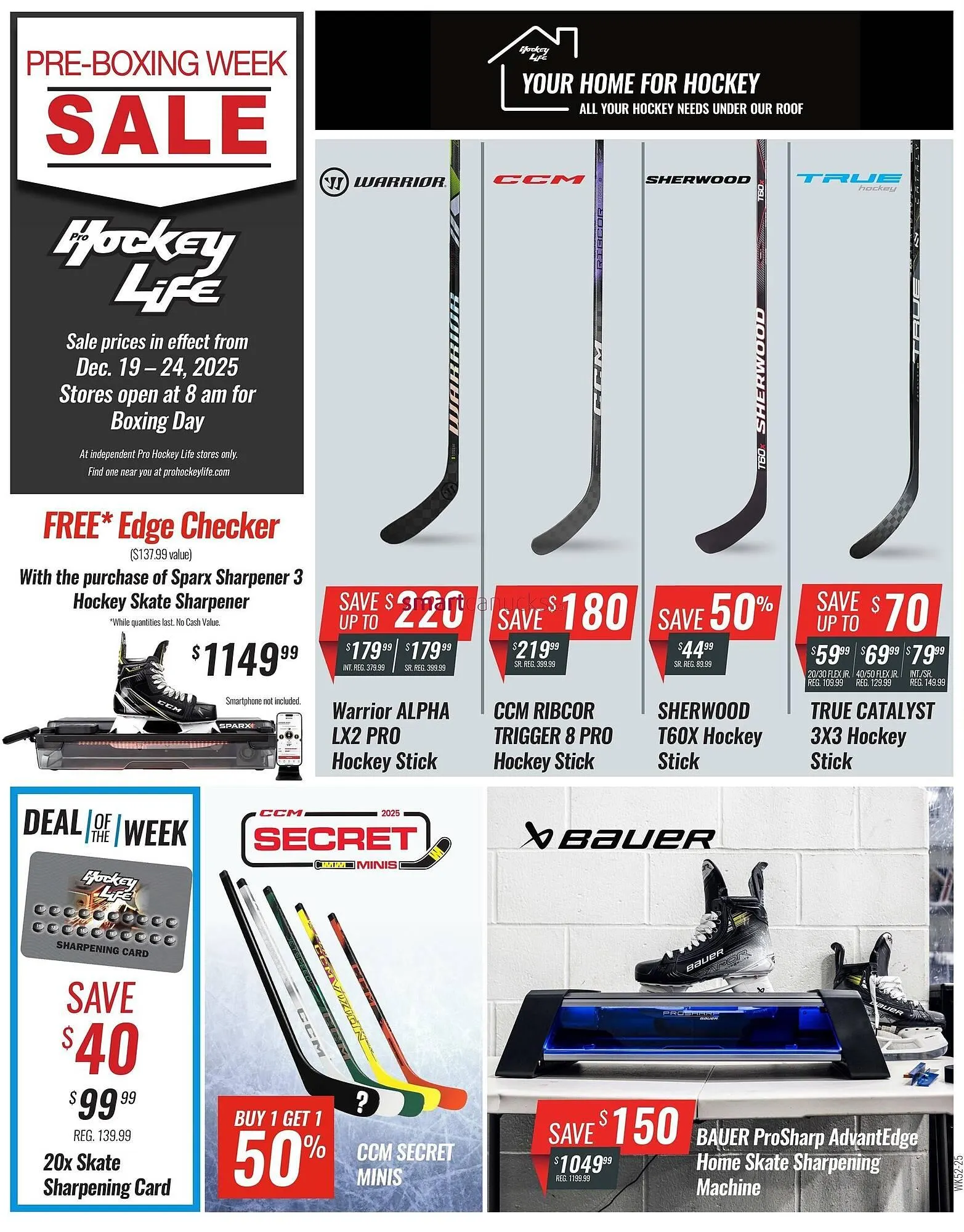 Hockey Life flyer from December 19 to December 24 2025 - flyer page 1