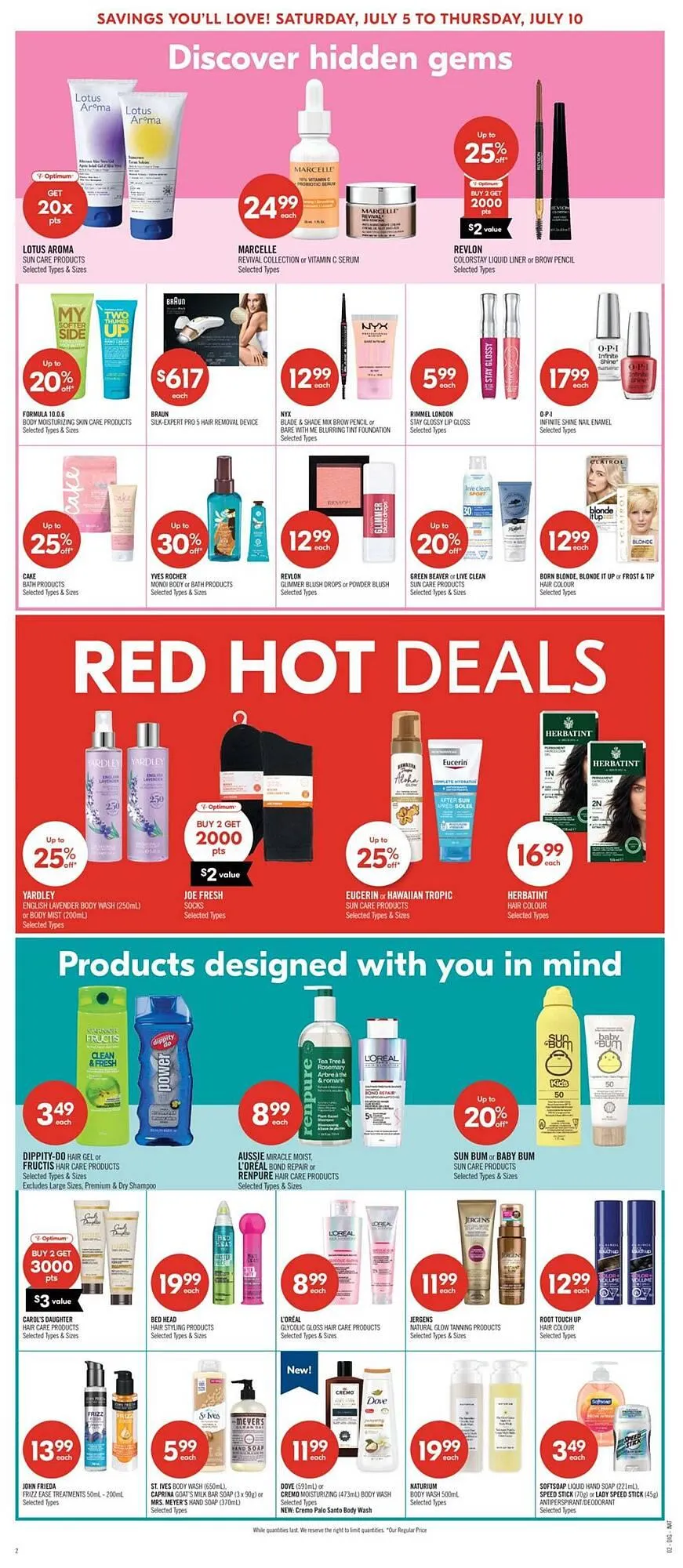 Shoppers Drug Mart flyer from July 3 to July 10 2025 - flyer page 16