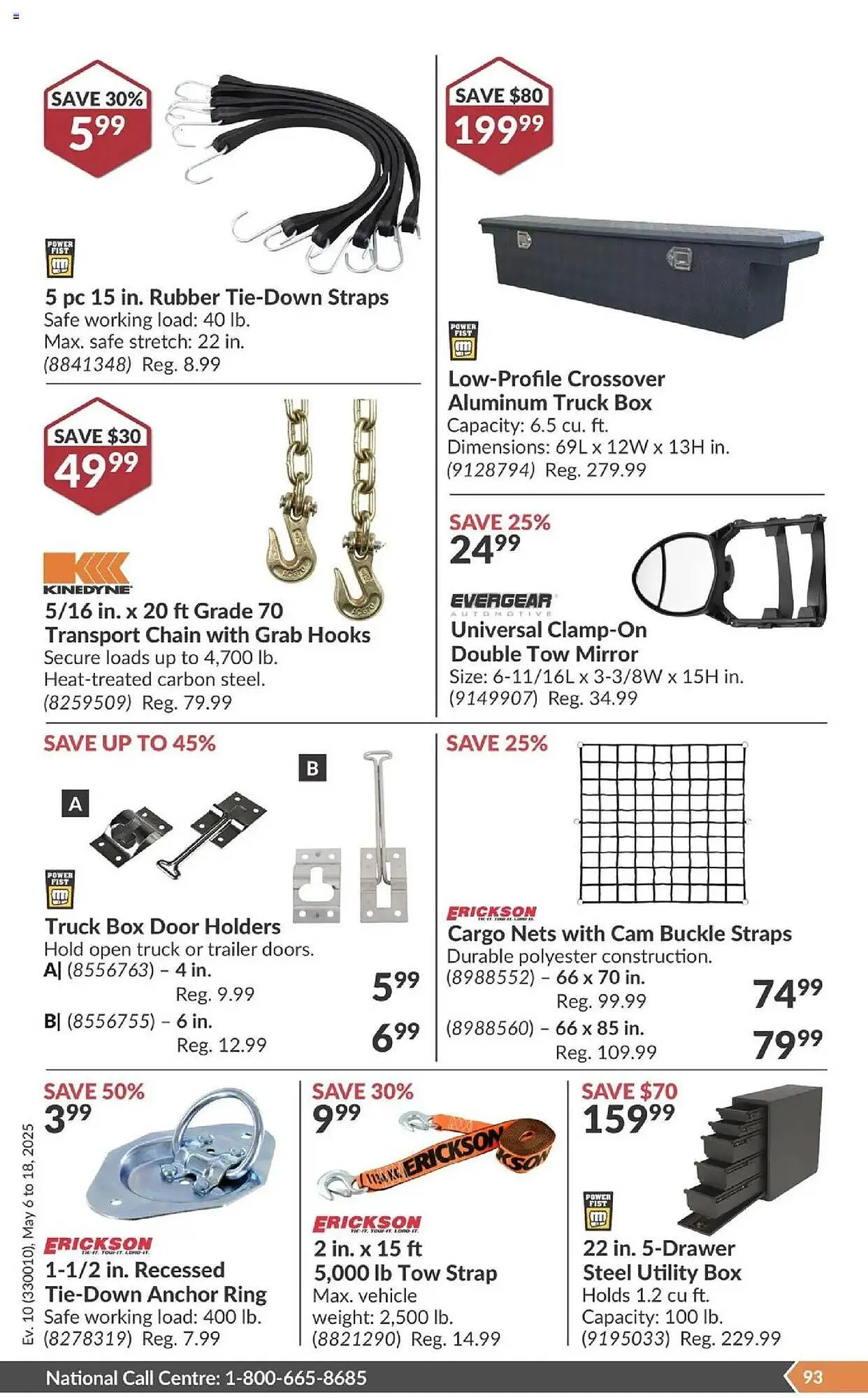 Princess Auto flyer from May 6 to May 18 2025 - flyer page 98