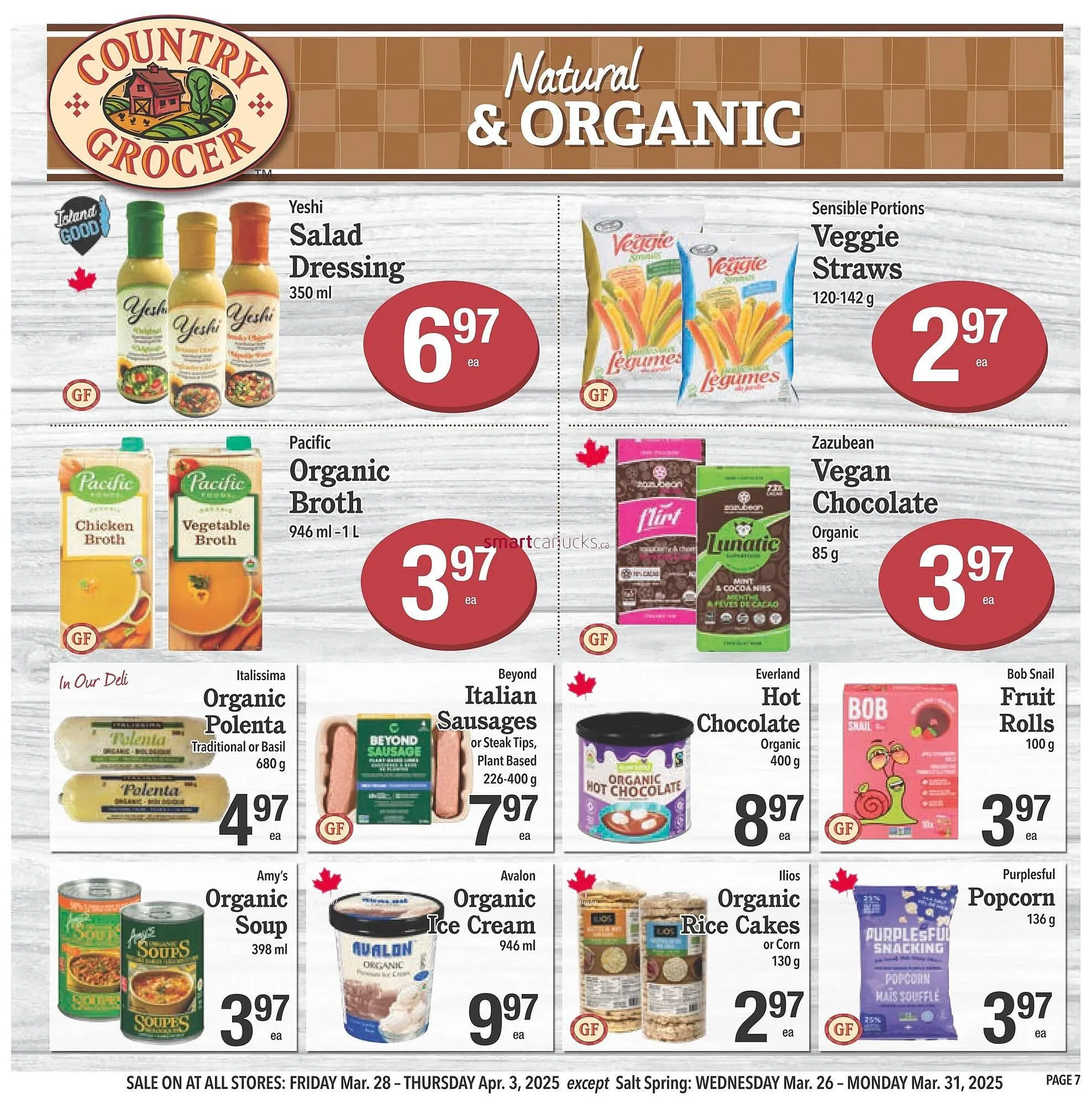 Country Grocer flyer from March 27 to April 2 2025 - flyer page 7