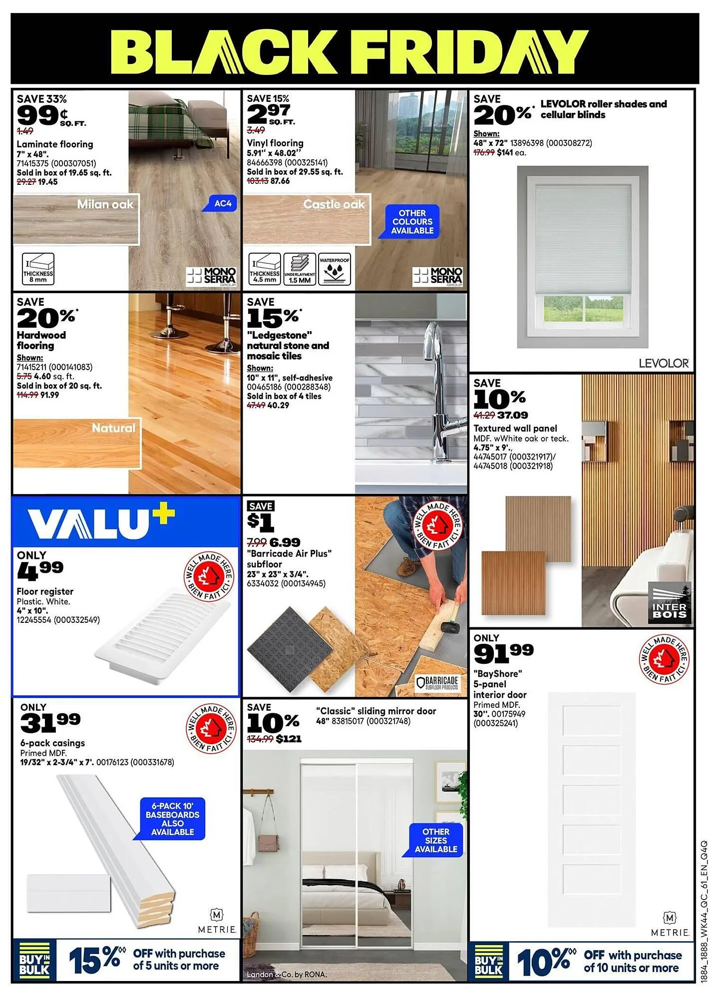 RONA flyer from November 27 to December 18 2025 - flyer page 9