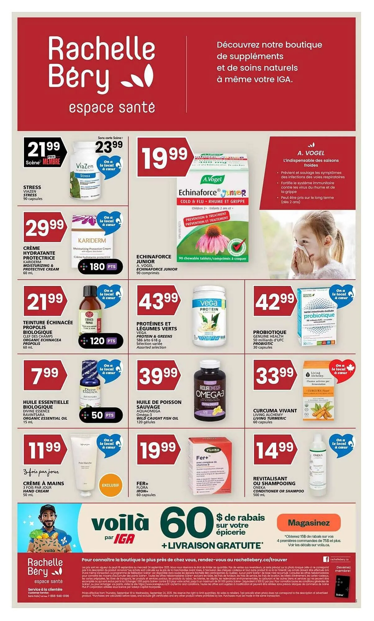 Rachelle-Bery Pharmacy flyer from September 17 to September 24 2025 - flyer page 1