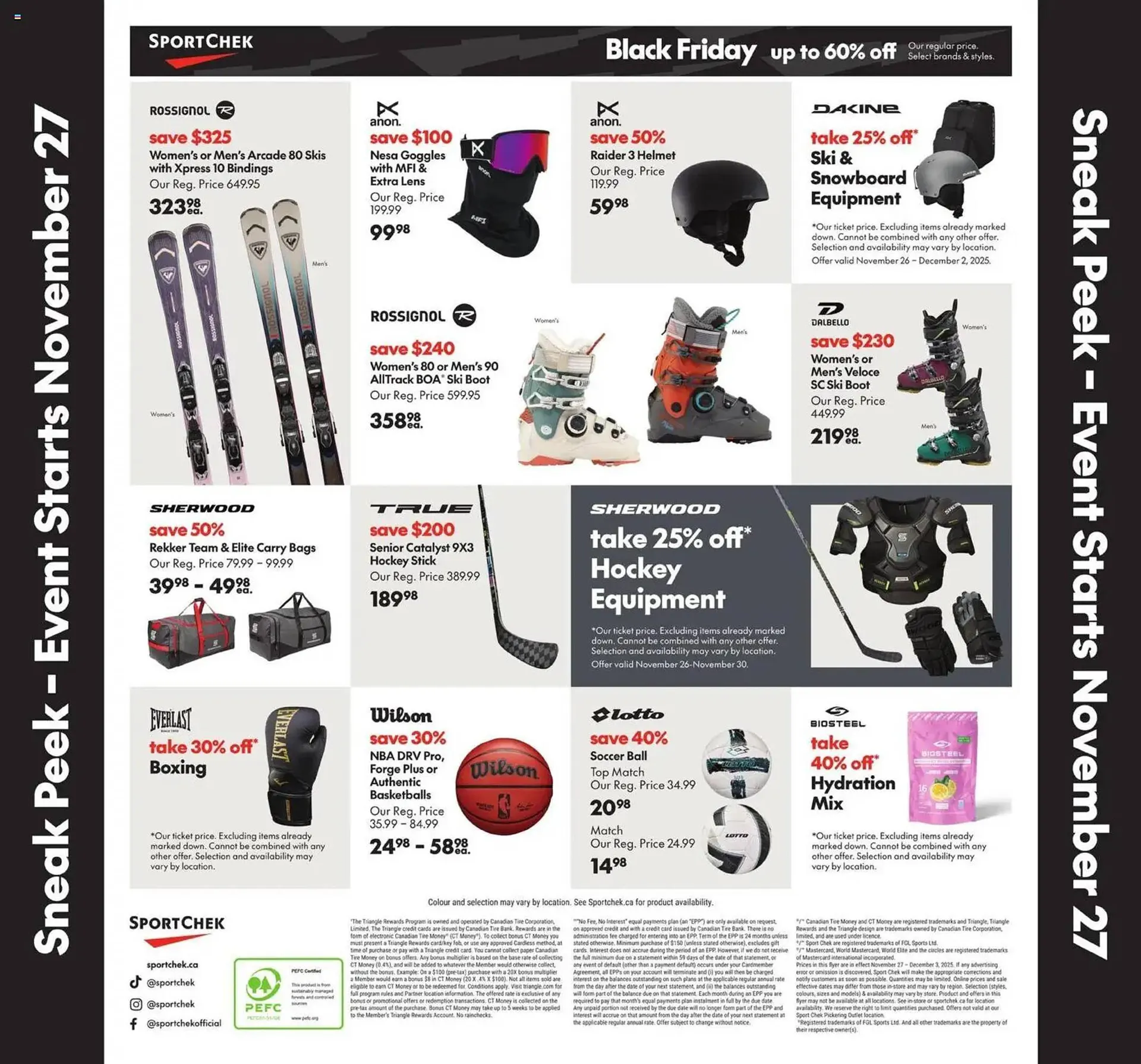 Sport Chek flyer from November 26 to November 28 2025 - flyer page 6