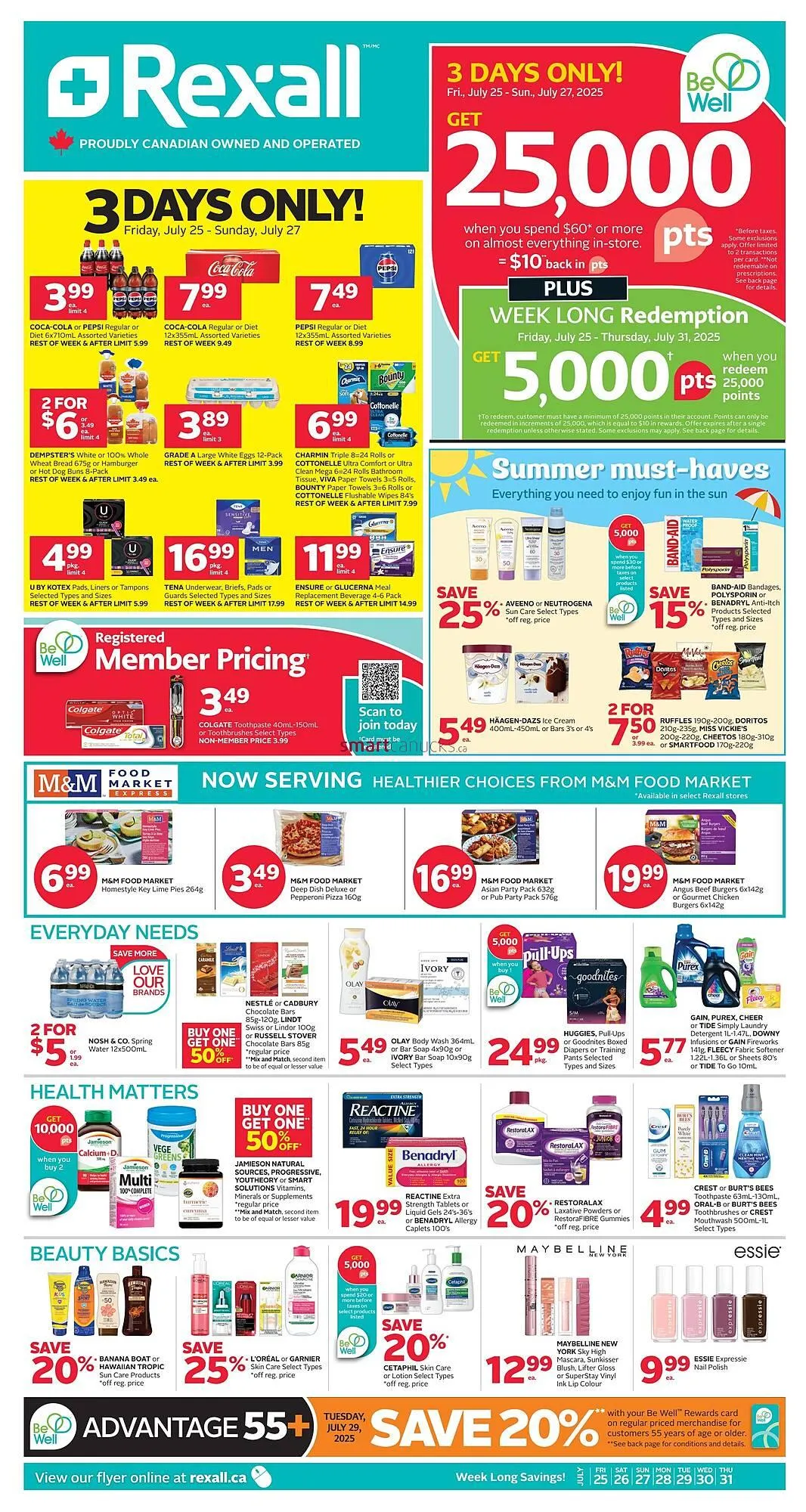 Rexall flyer from July 21 to August 24 2025 - flyer page 2