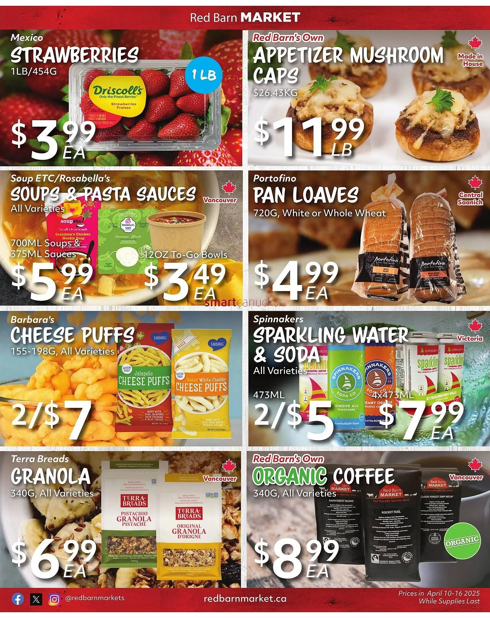 Red Barn Market flyer from April 10 to April 16 2025 - flyer page 2