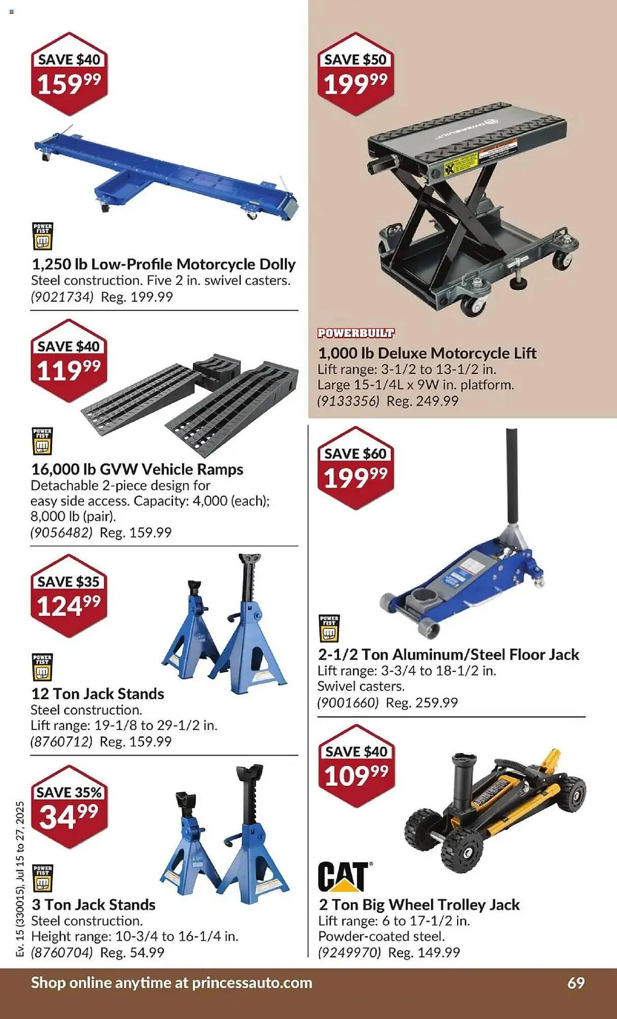 Princess Auto flyer from July 15 to July 27 2025 - flyer page 75
