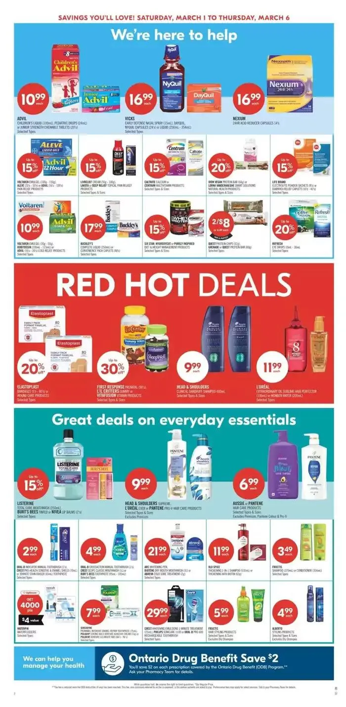 Top offers for smart savers from March 1 to March 6 2025 - flyer page 4