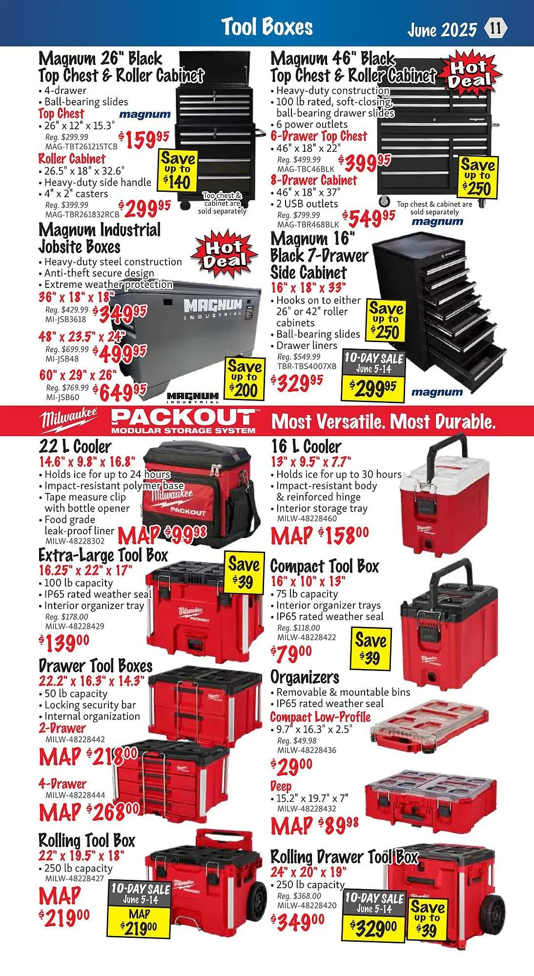KMS Tools flyer from June 1 to June 30 2025 - flyer page 11