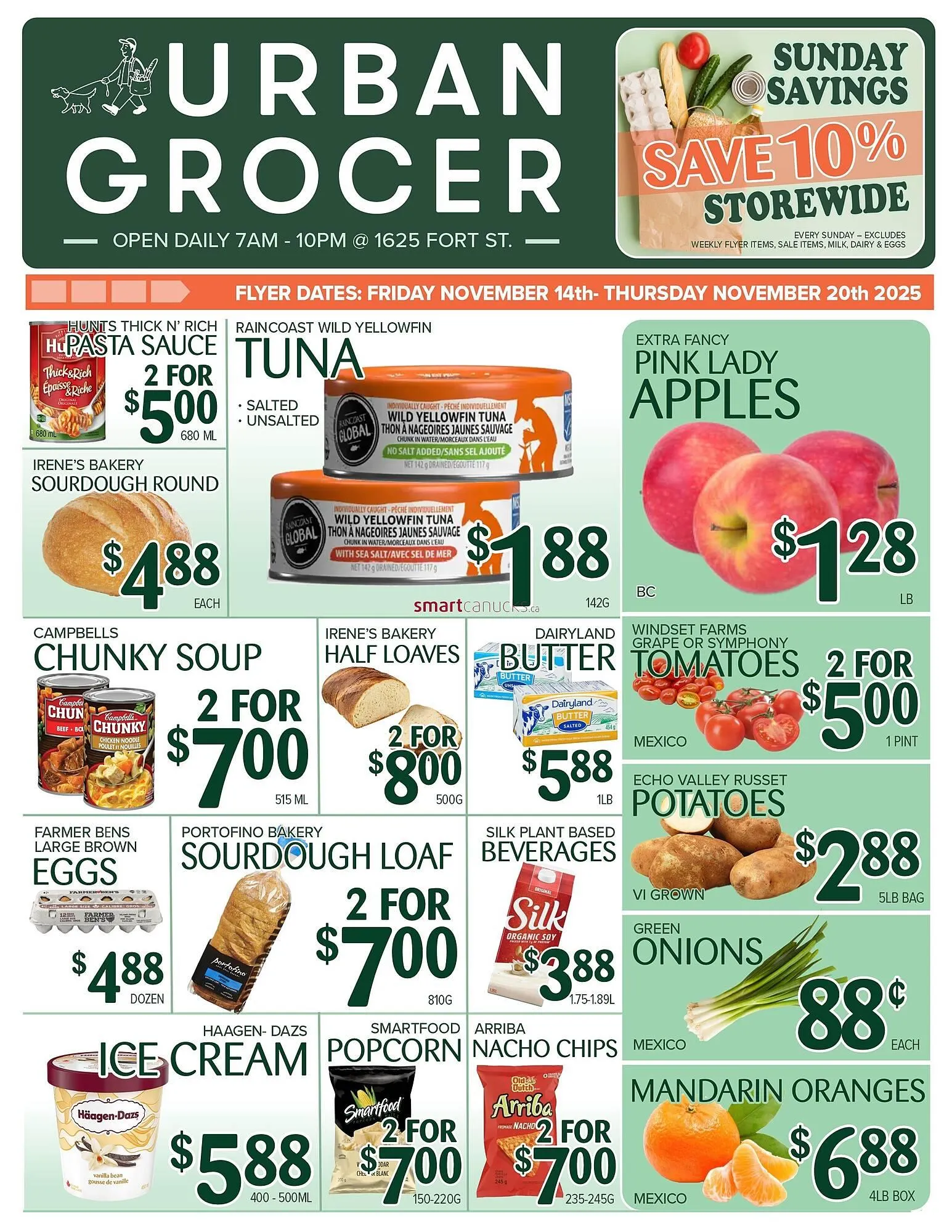 Urban Grocer flyer from November 13 to December 10 2025 - flyer page 1
