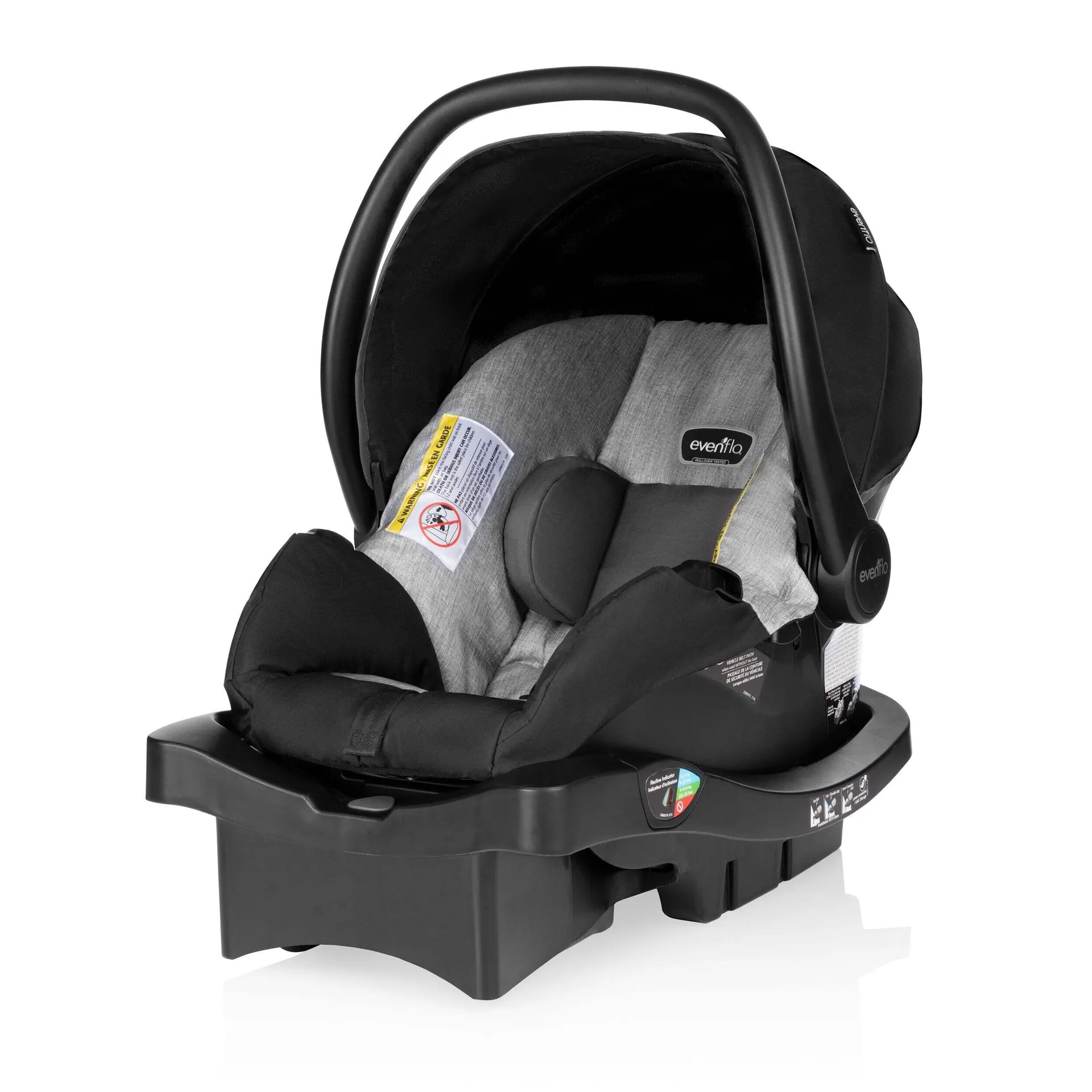 Evenflo Litemax Infant Car Seat, Knoxville Grey