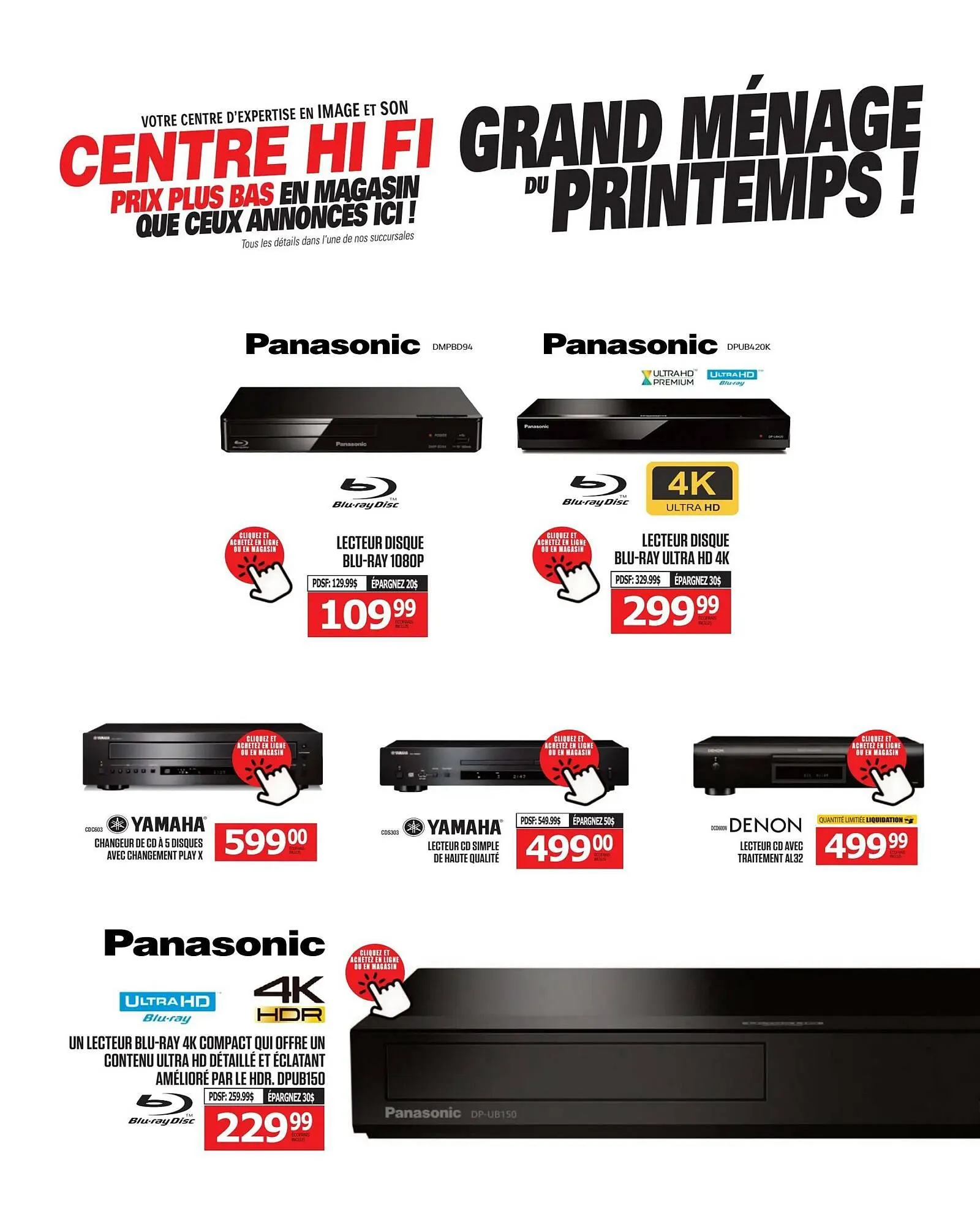 Centre Hi-Fi flyer from March 28 to April 3 2025 - flyer page 47