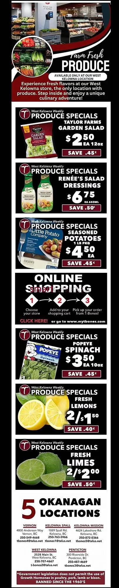 T-Bone's flyer from May 2 to May 8 2025 - flyer page 4