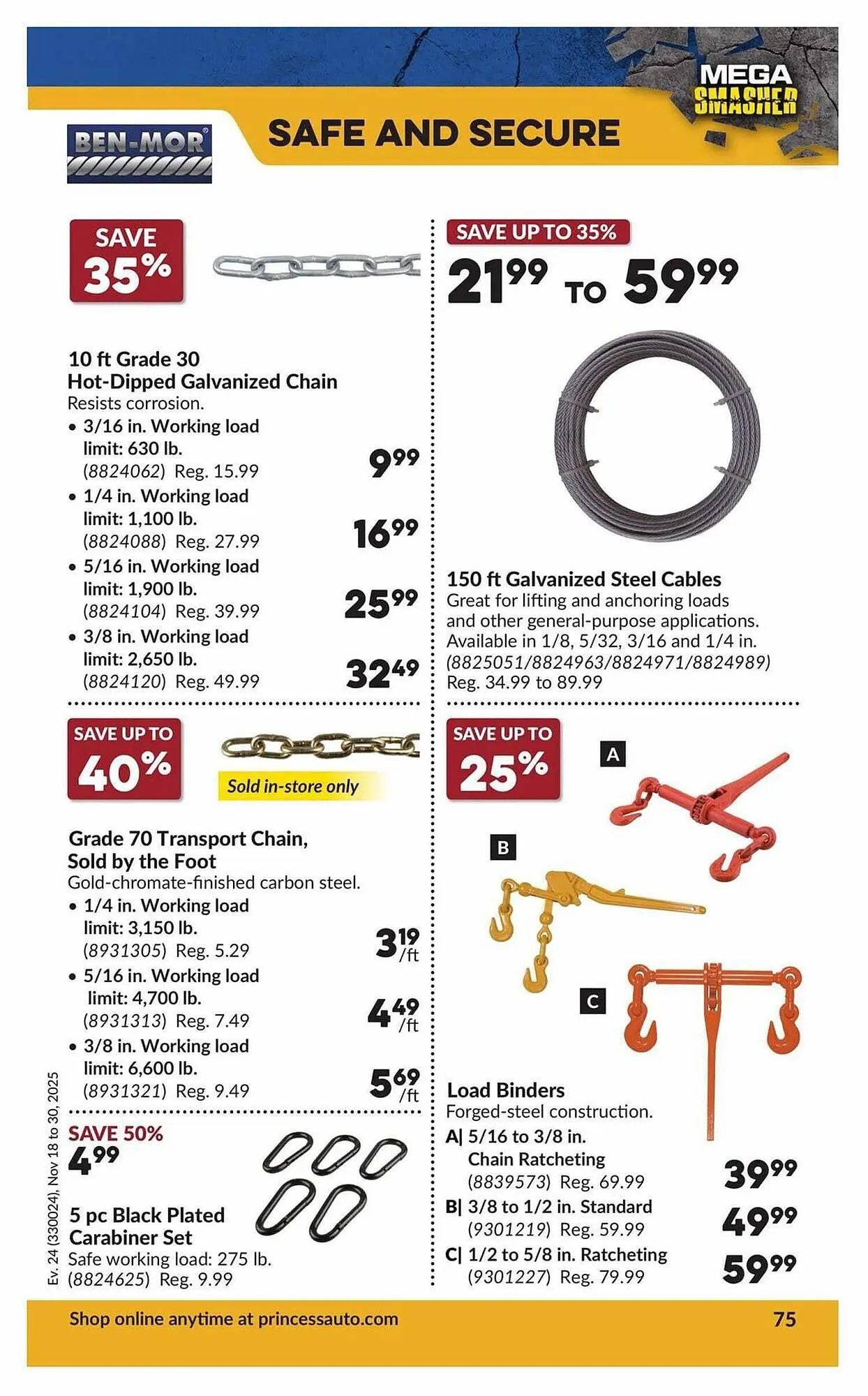 Princess Auto flyer from November 13 to November 20 2025 - flyer page 80