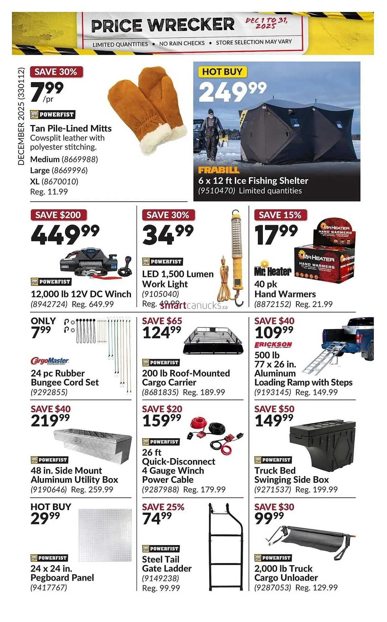 Princess Auto flyer from November 30 to December 6 2025 - flyer page 33