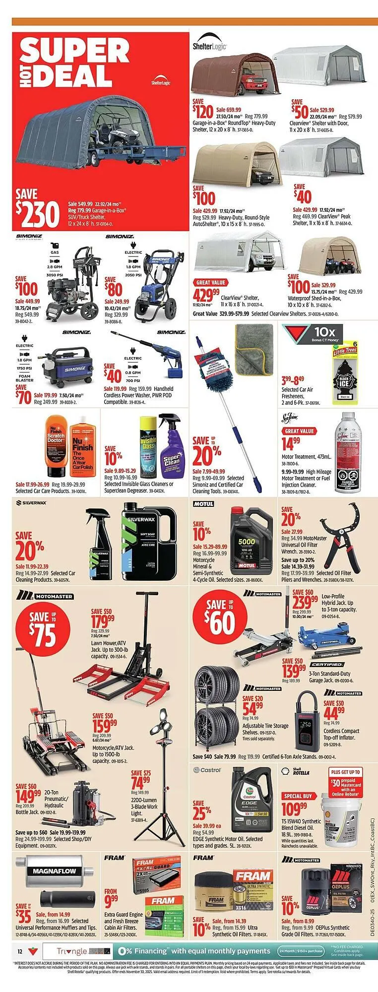 Canadian Tire flyer from September 26 to October 17 2025 - flyer page 19