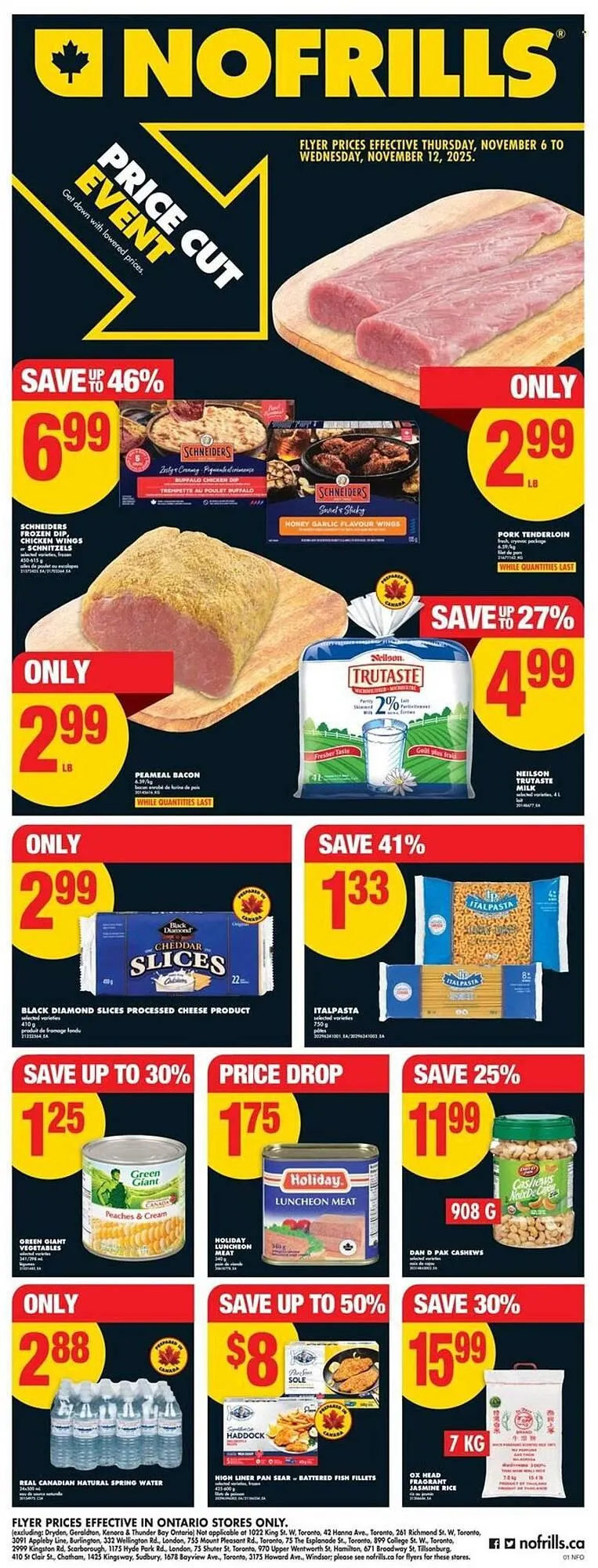 No Frills flyer from November 6 to November 12 2025 - flyer page 1
