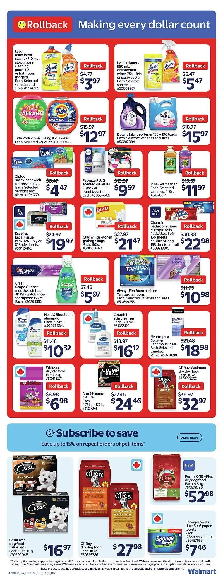 Walmart flyer from February 13 to February 20 2026 - flyer page 12