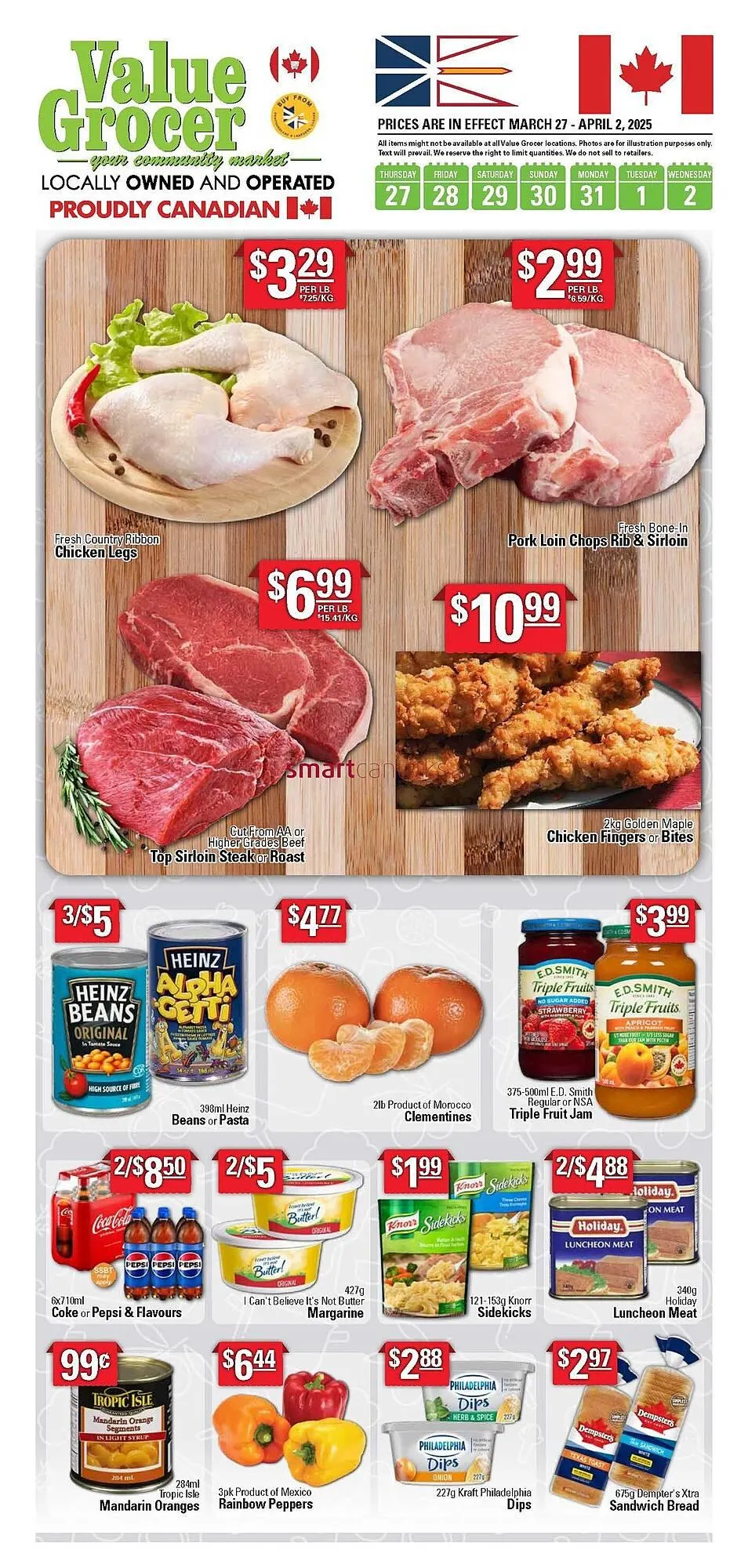 Value Grocer flyer - 1