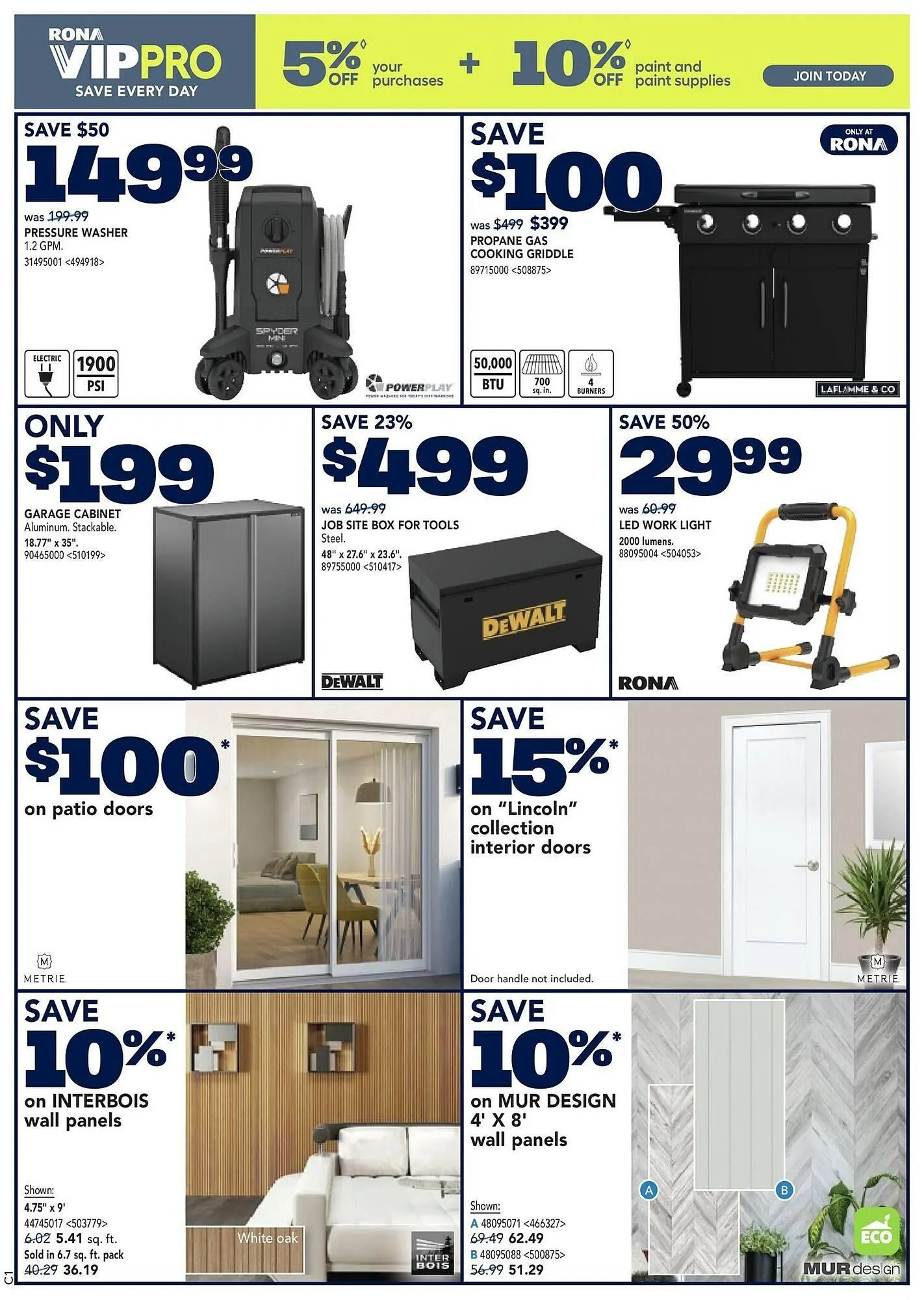 RONA flyer from September 4 to September 18 2025 - flyer page 3