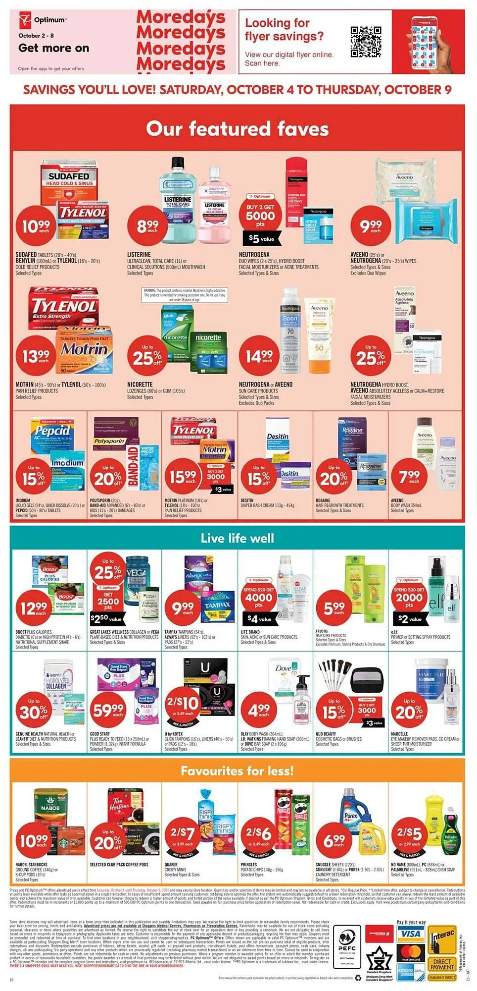 Shoppers Drug Mart flyer from October 4 to October 10 2025 - flyer page 22