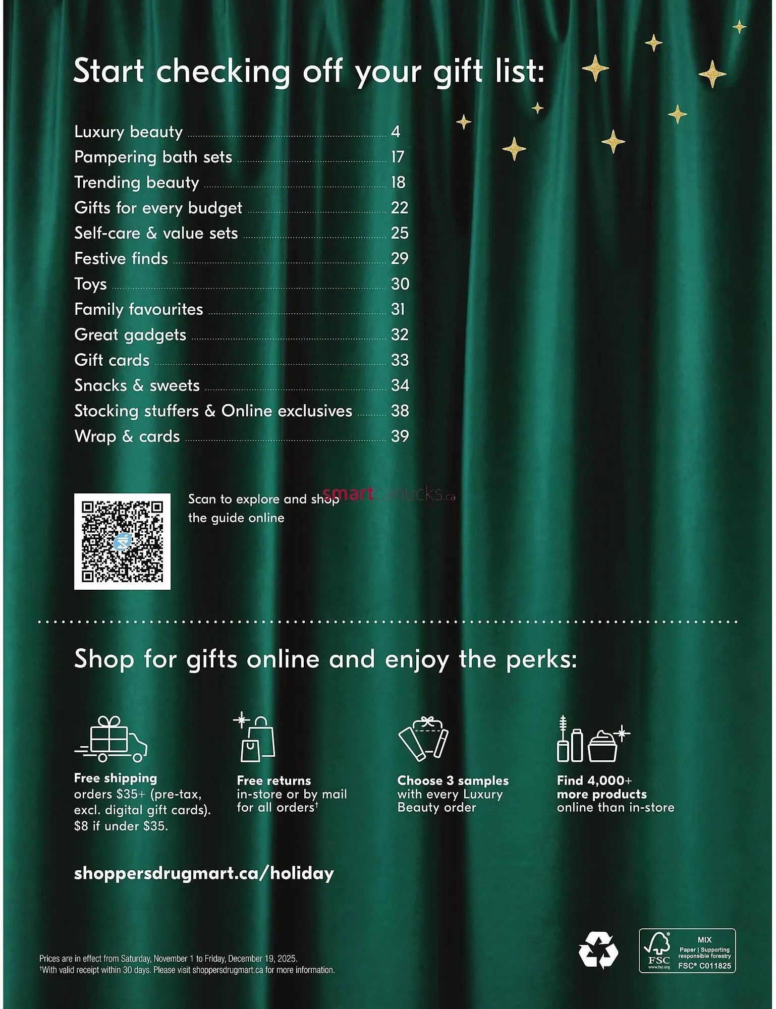 Shoppers Drug Mart flyer from November 23 to December 6 2025 - flyer page 3