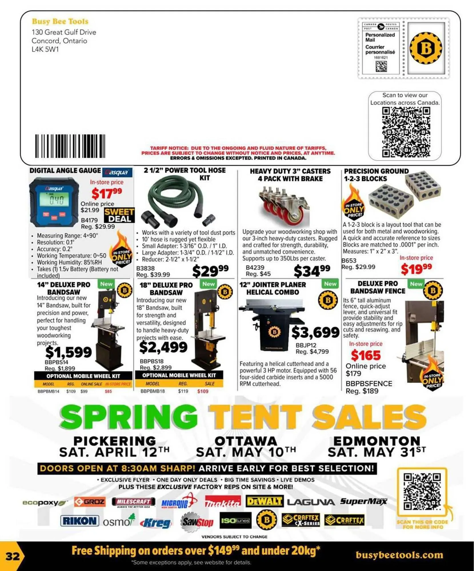 Busy Bee Tools flyer from April 5 to May 31 2025 - flyer page 32