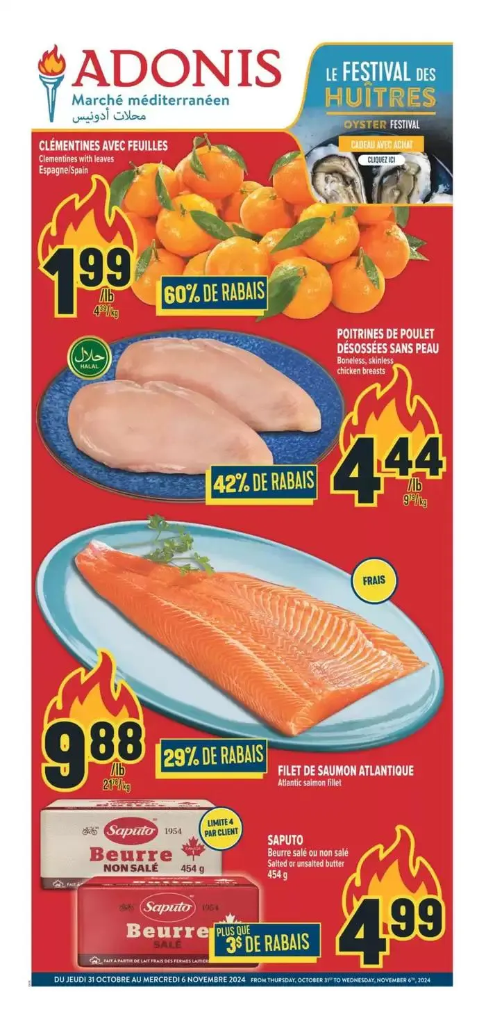 Weekly from October 31 to November 6 2024 - flyer page 1