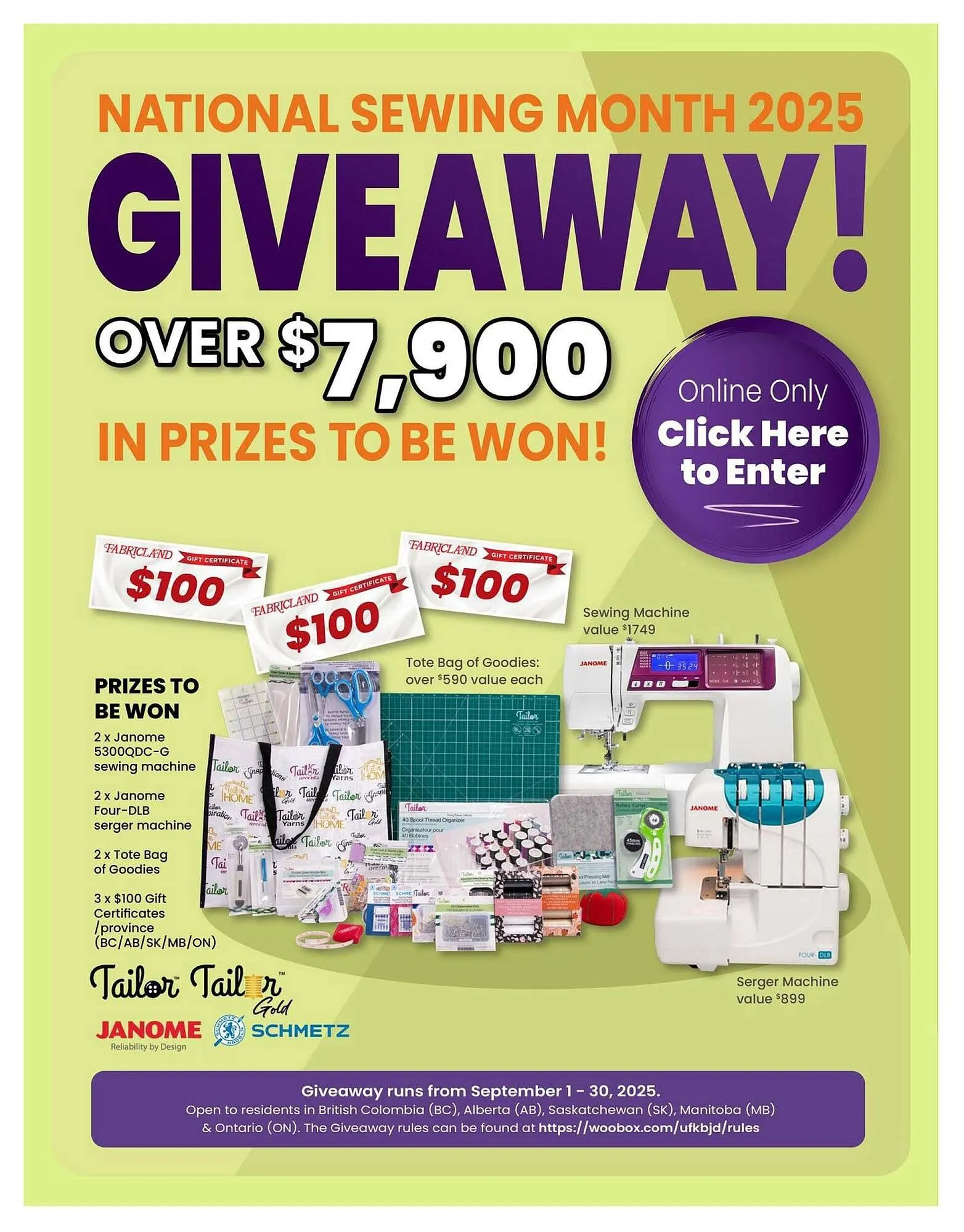 Fabricland flyer from September 1 to September 15 2025 - flyer page 2