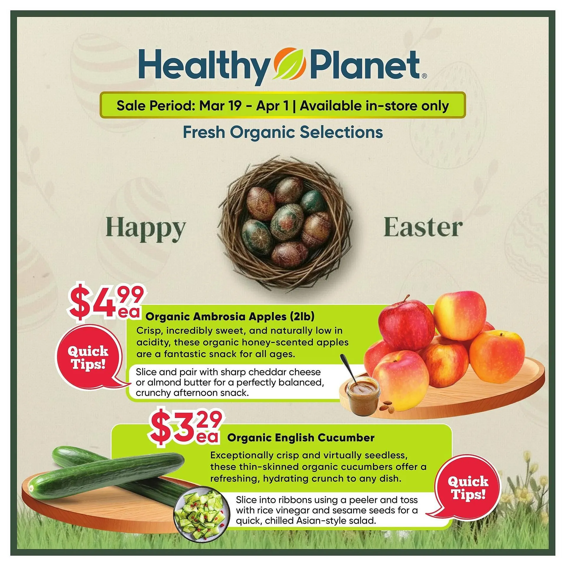 Healthy Planet flyer - 1