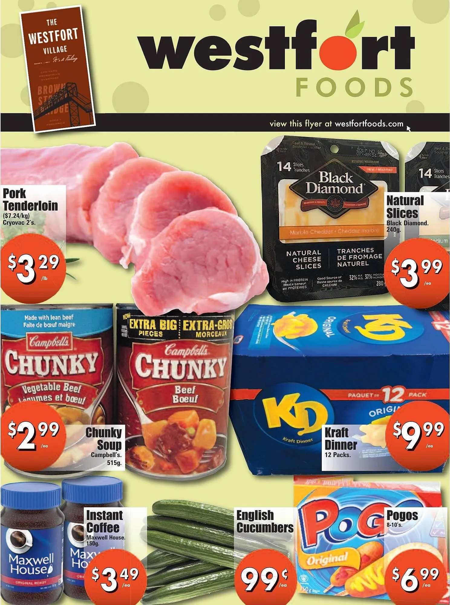 Westfort Foods flyer from July 5 to July 11 2024 - flyer page 1