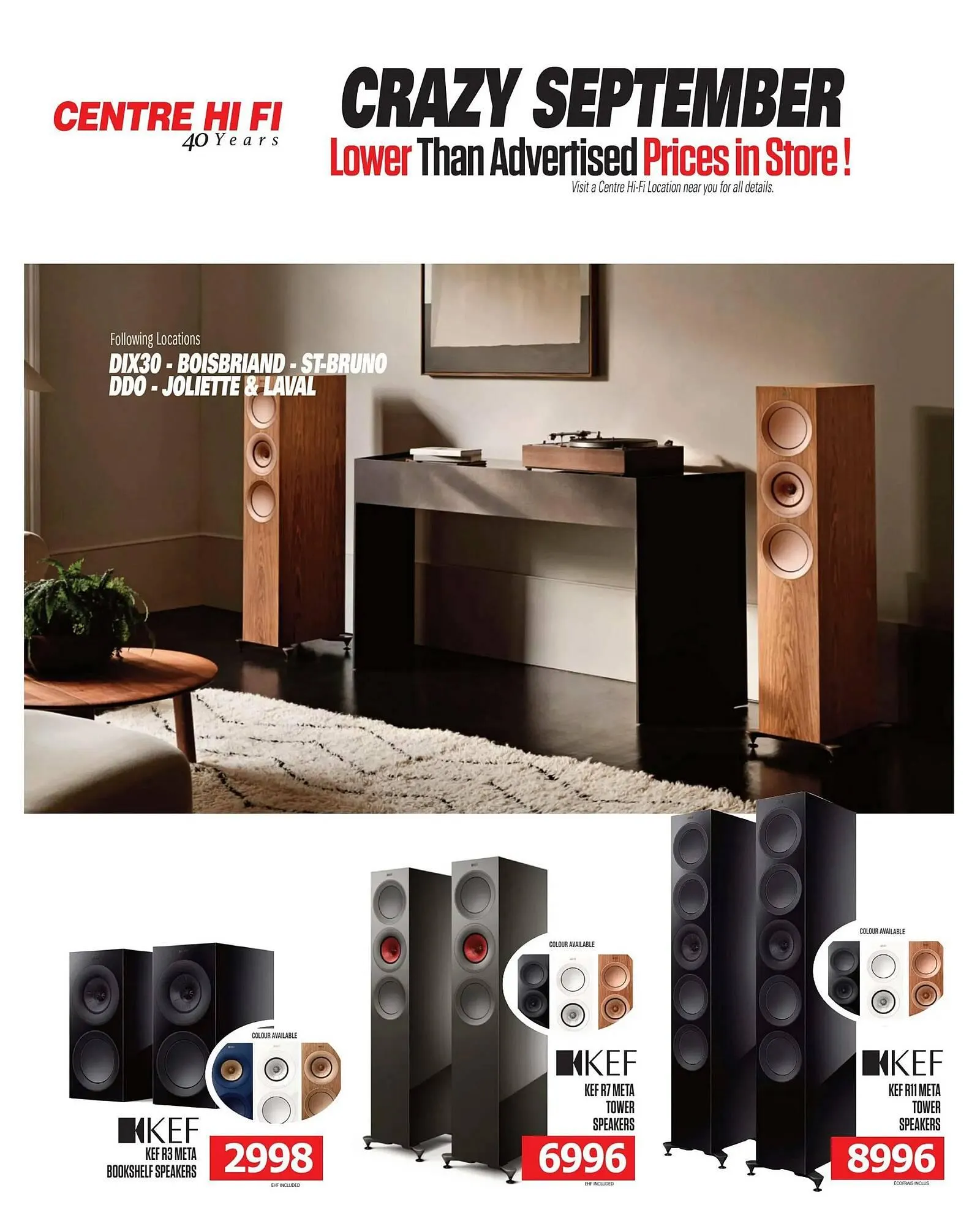 Centre Hi-Fi flyer from September 26 to October 2 2025 - flyer page 57
