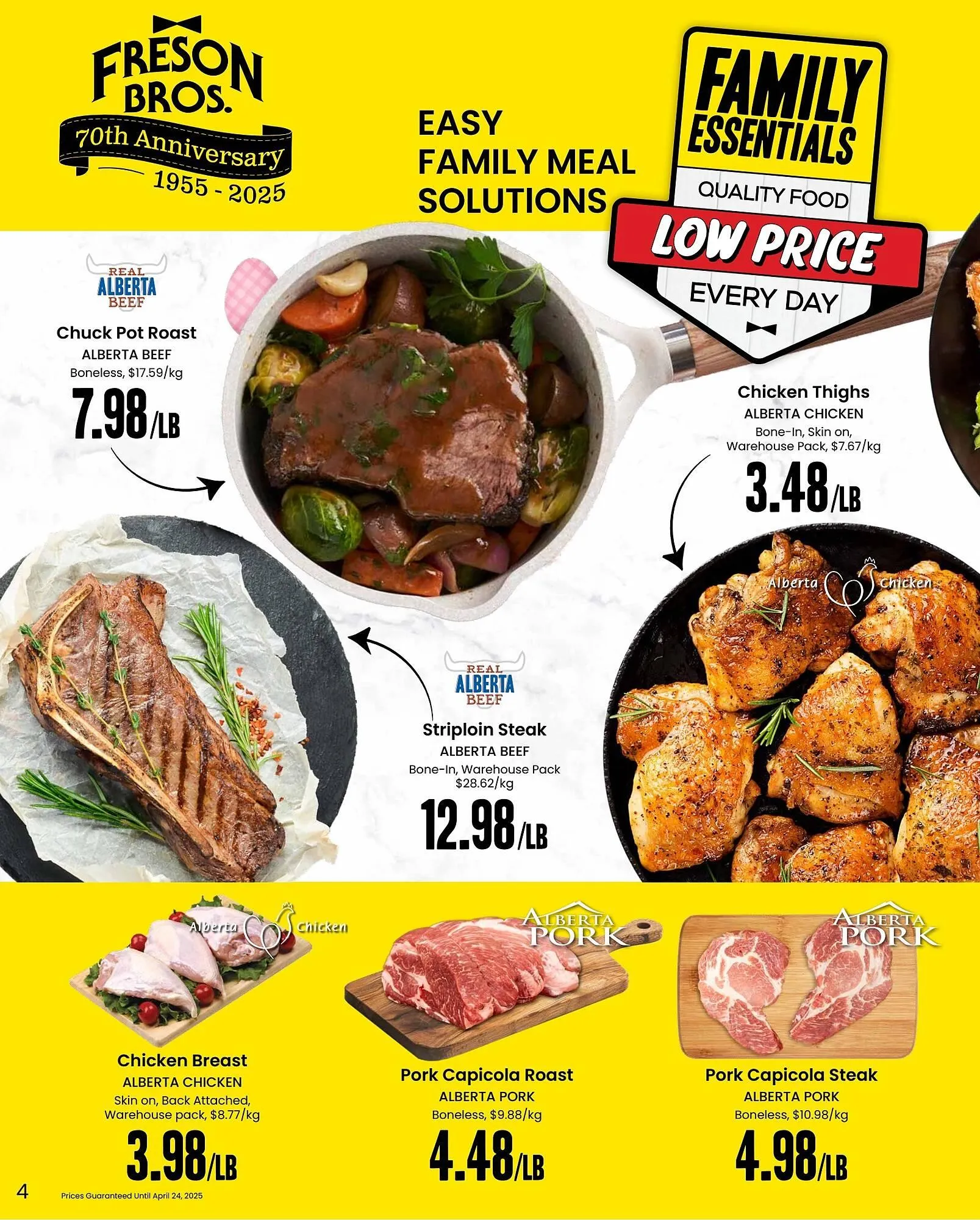 Freson Bros flyer from March 24 to April 13 2025 - flyer page 4