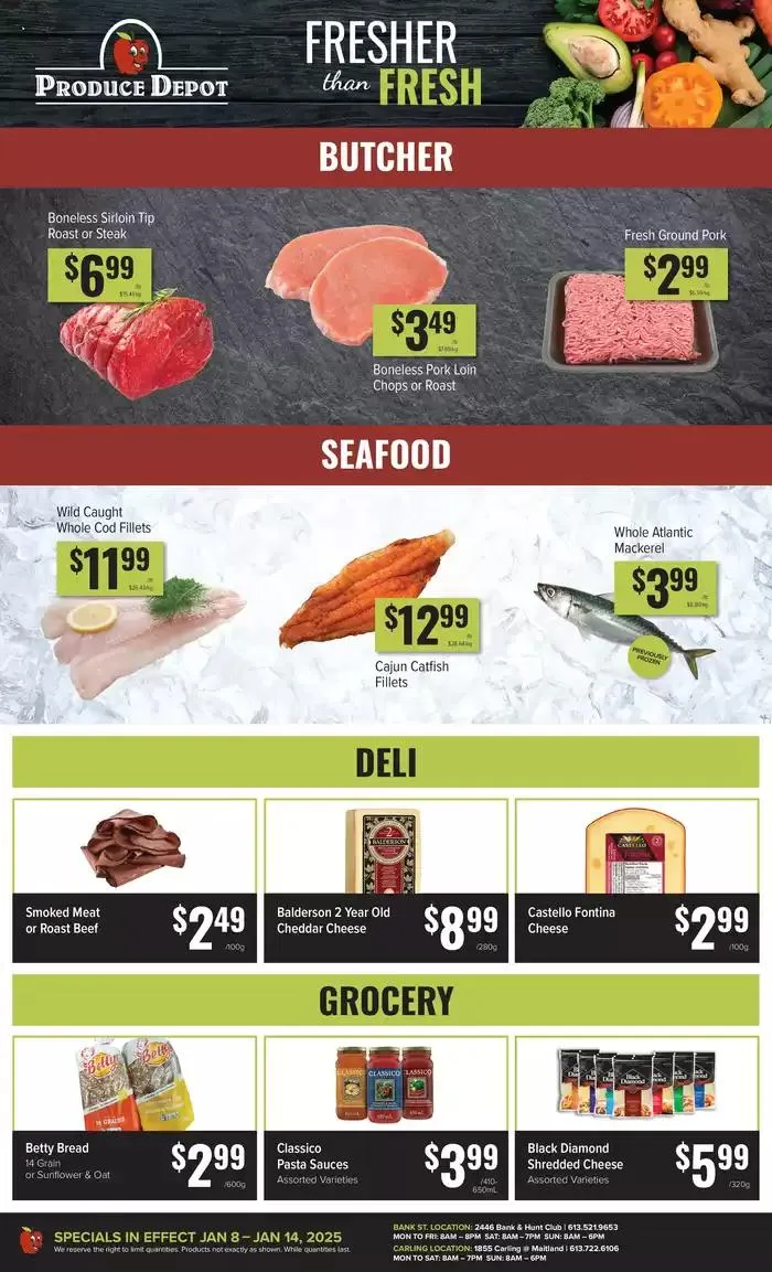 Produce Depot from January 8 to January 15 2025 - flyer page 2