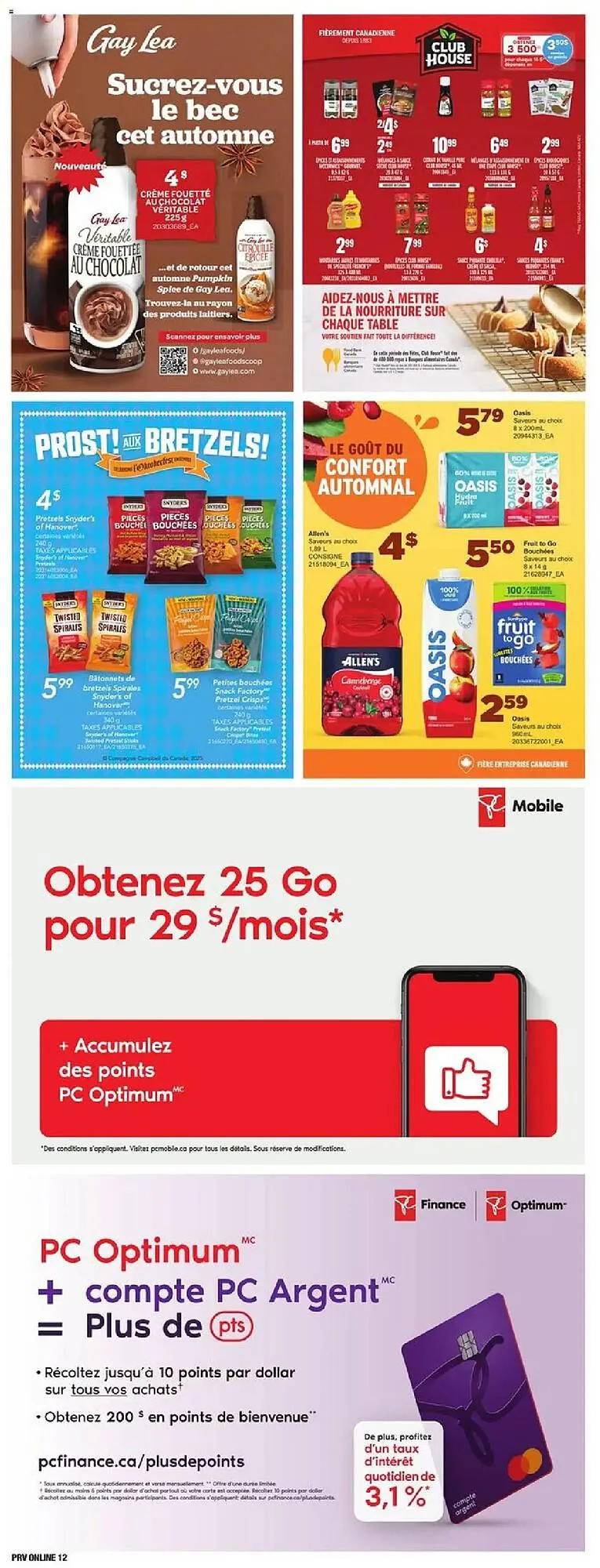 Provigo flyer from September 25 to October 2 2025 - flyer page 12