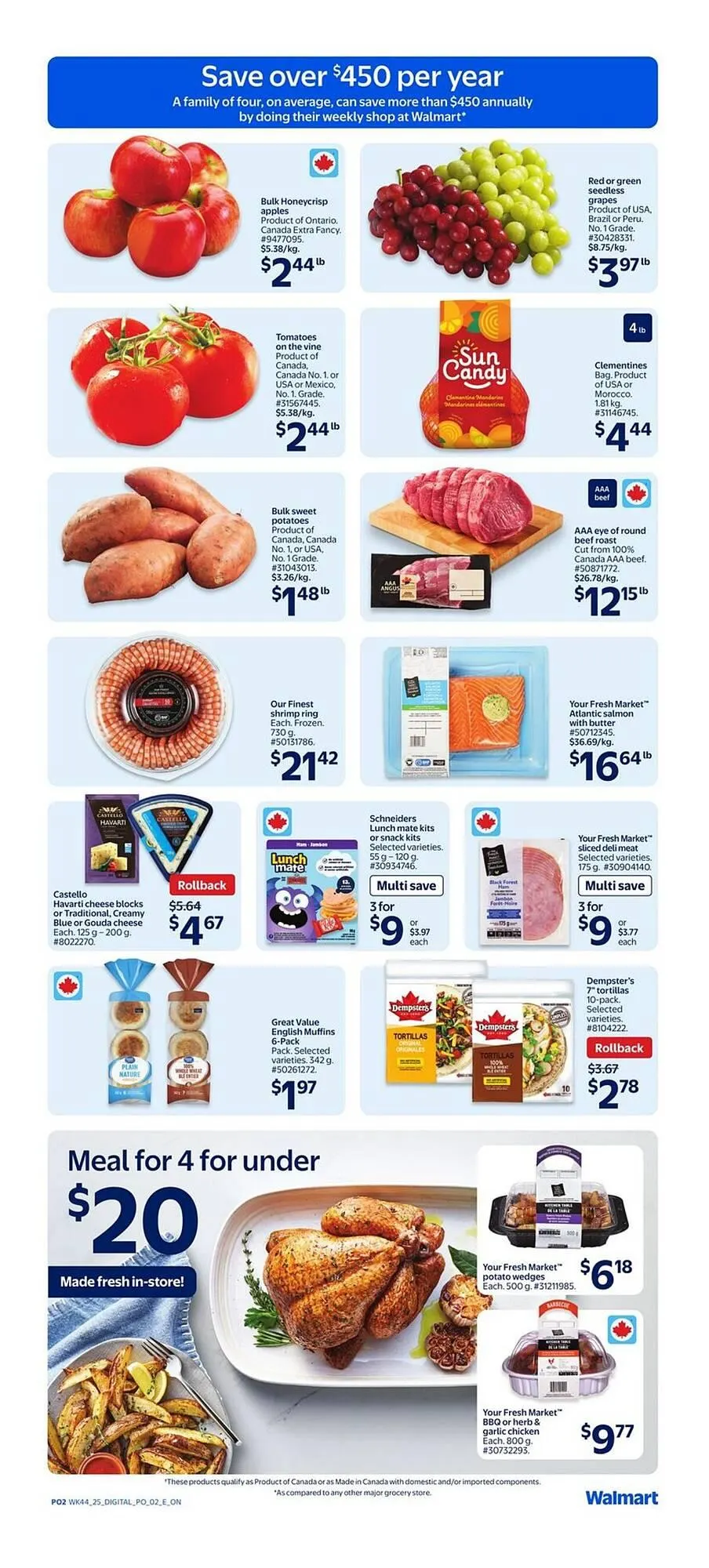 Walmart flyer from November 27 to December 3 2025 - flyer page 3