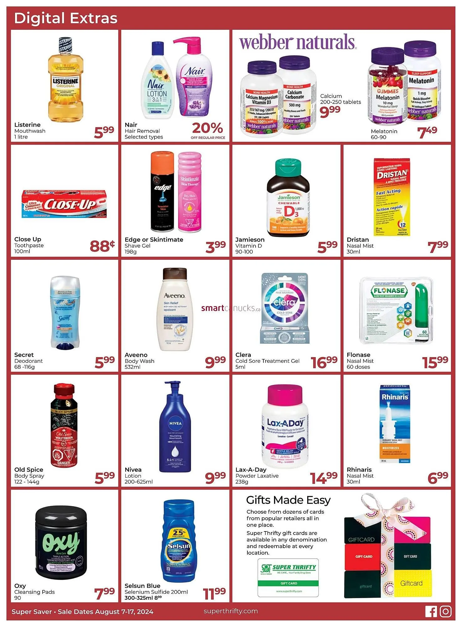 Super Thrifty flyer from August 7 to August 13 2024 - flyer page 4
