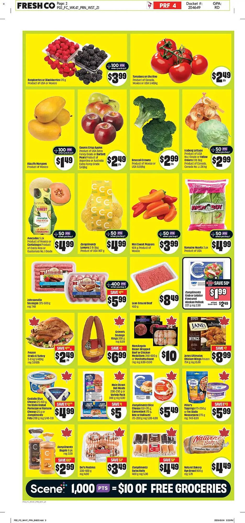 FreshCo flyer from March 19 to March 25 2026 - flyer page 3