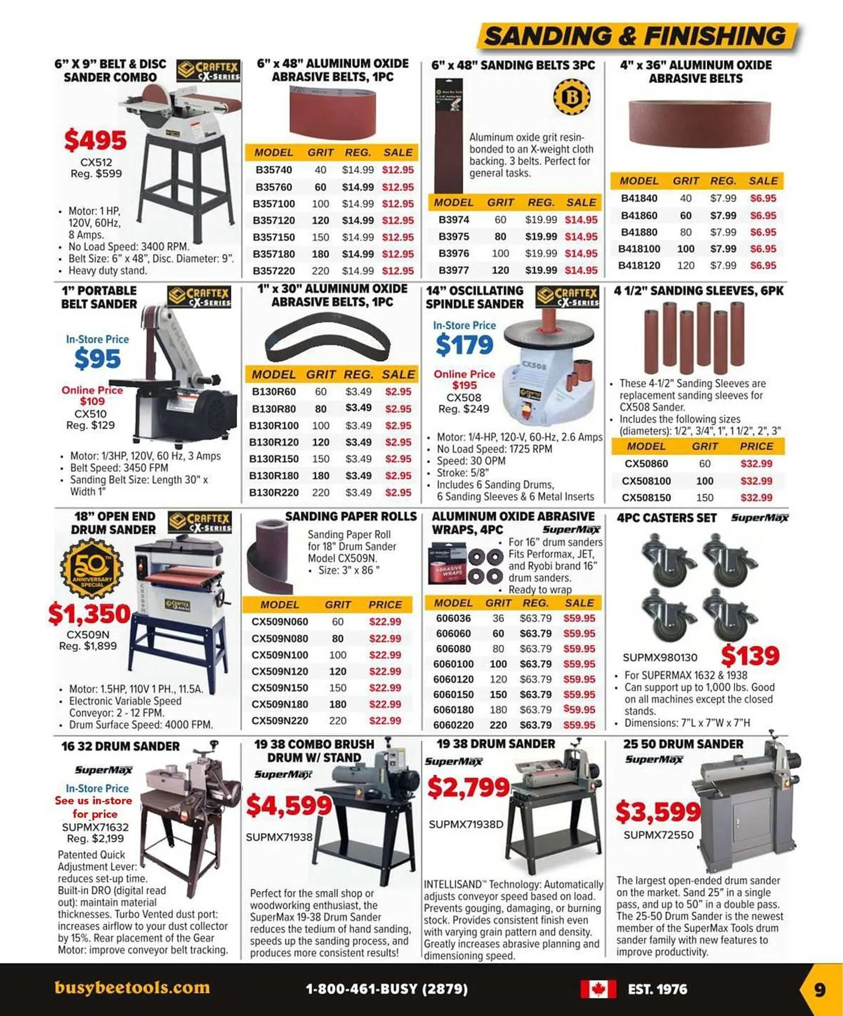 Busy Bee Tools flyer from January 19 to March 28 2026 - flyer page 9