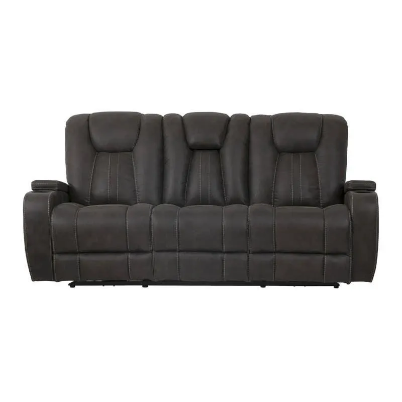 Sofa modulaire inclinable avec dossier rabattable et porte-gobelets - 3 mcx