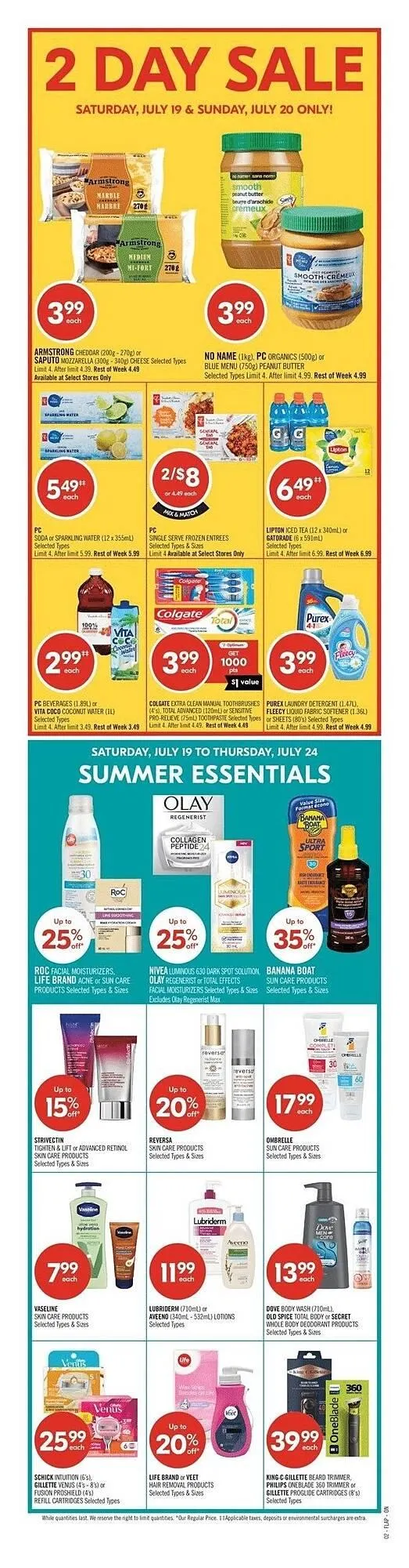 Shoppers Drug Mart flyer from July 17 to July 23 2025 - flyer page 2