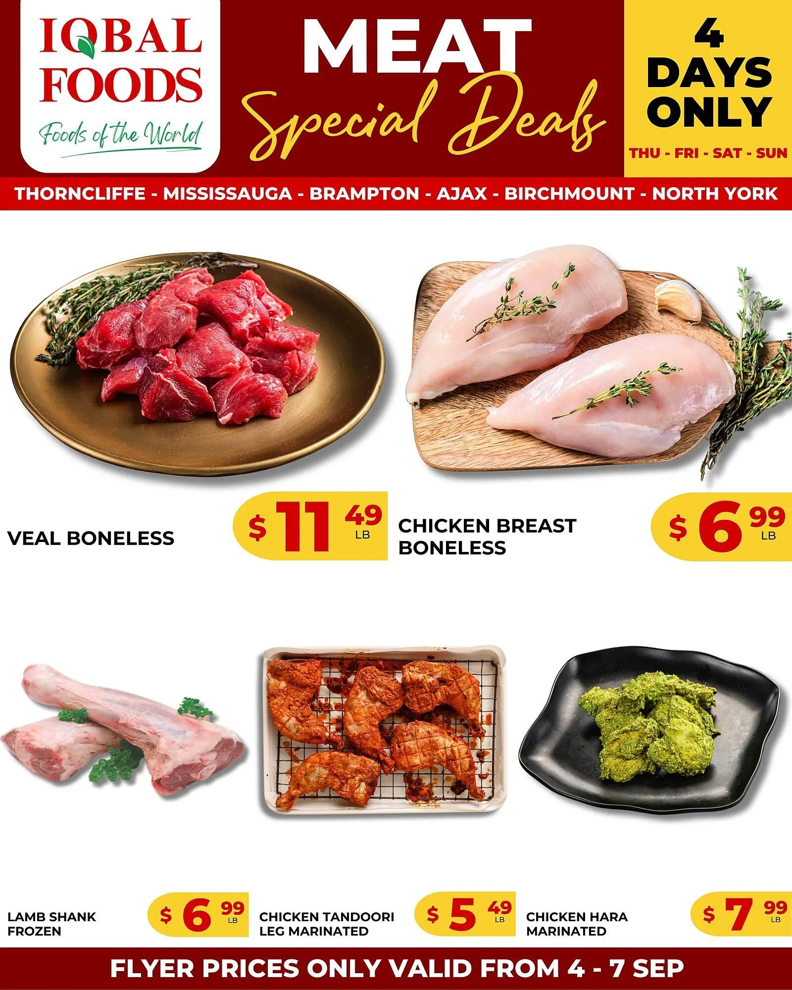 Iqbal Foods flyer from September 5 to September 11 2025 - flyer page 1