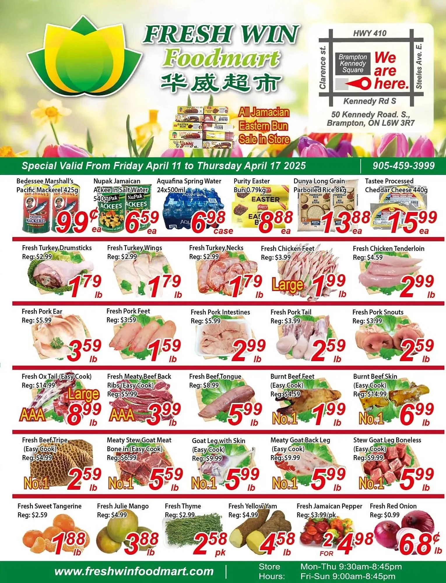 Fresh Win Foodmart flyer - 1