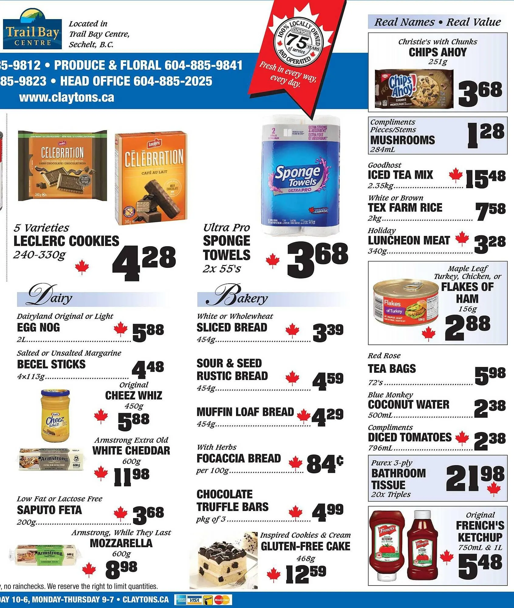 Claytons Heritage Market flyer from November 14 to November 20 2025 - flyer page 3