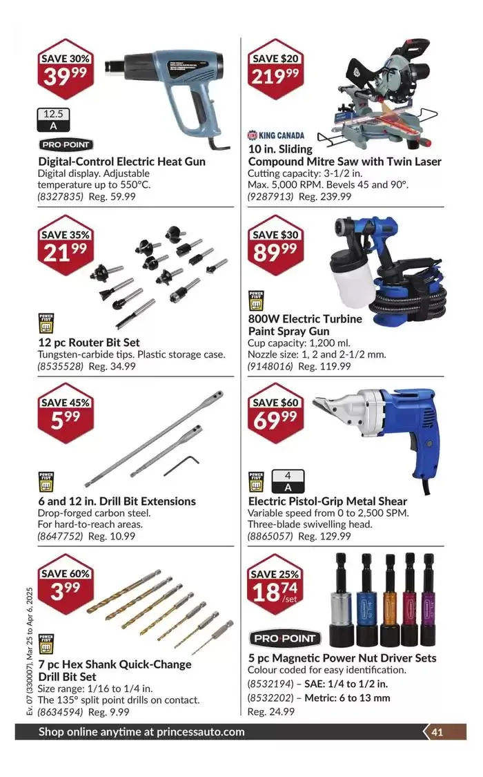 National Sale from March 25 to April 6 2025 - flyer page 46